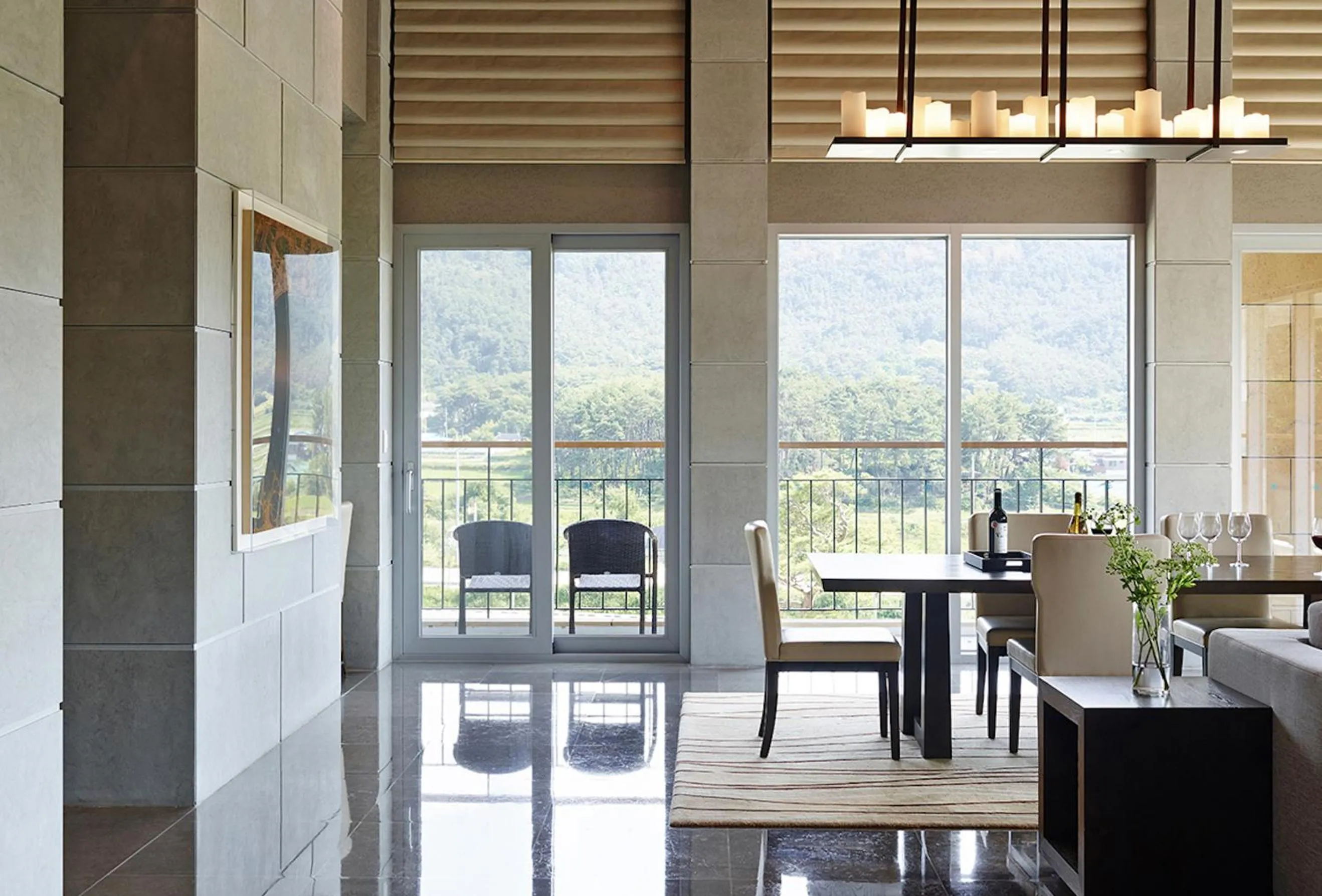 Living room in The Suites Hotel Namwon