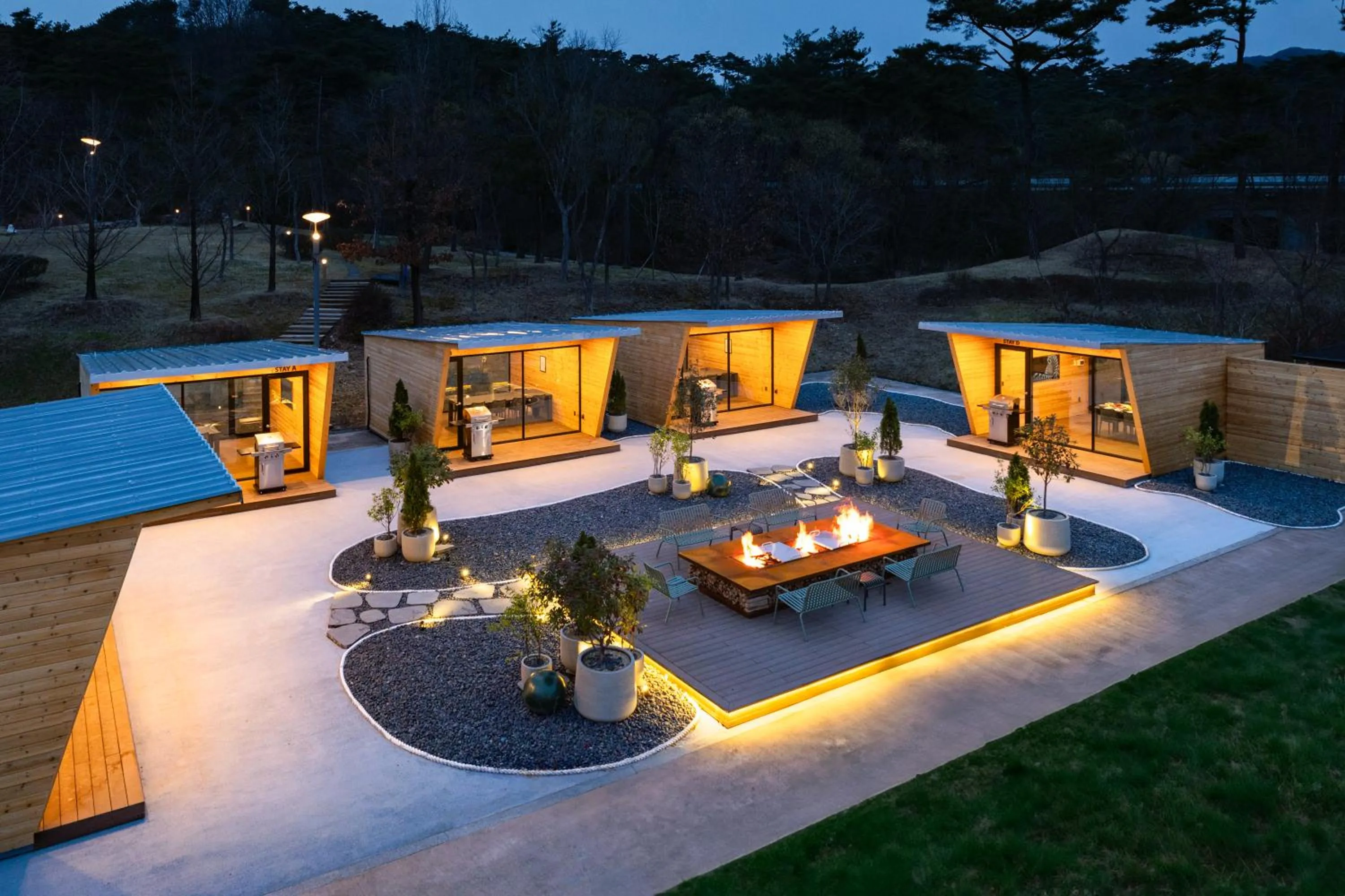 BBQ facilities in The Suites Hotel Namwon