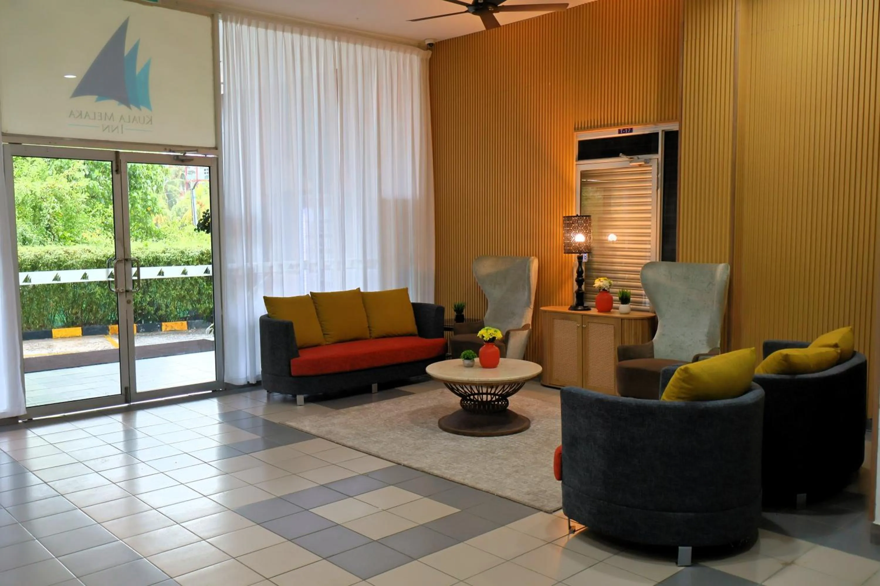 Lobby or reception in Kuala Melaka Inn