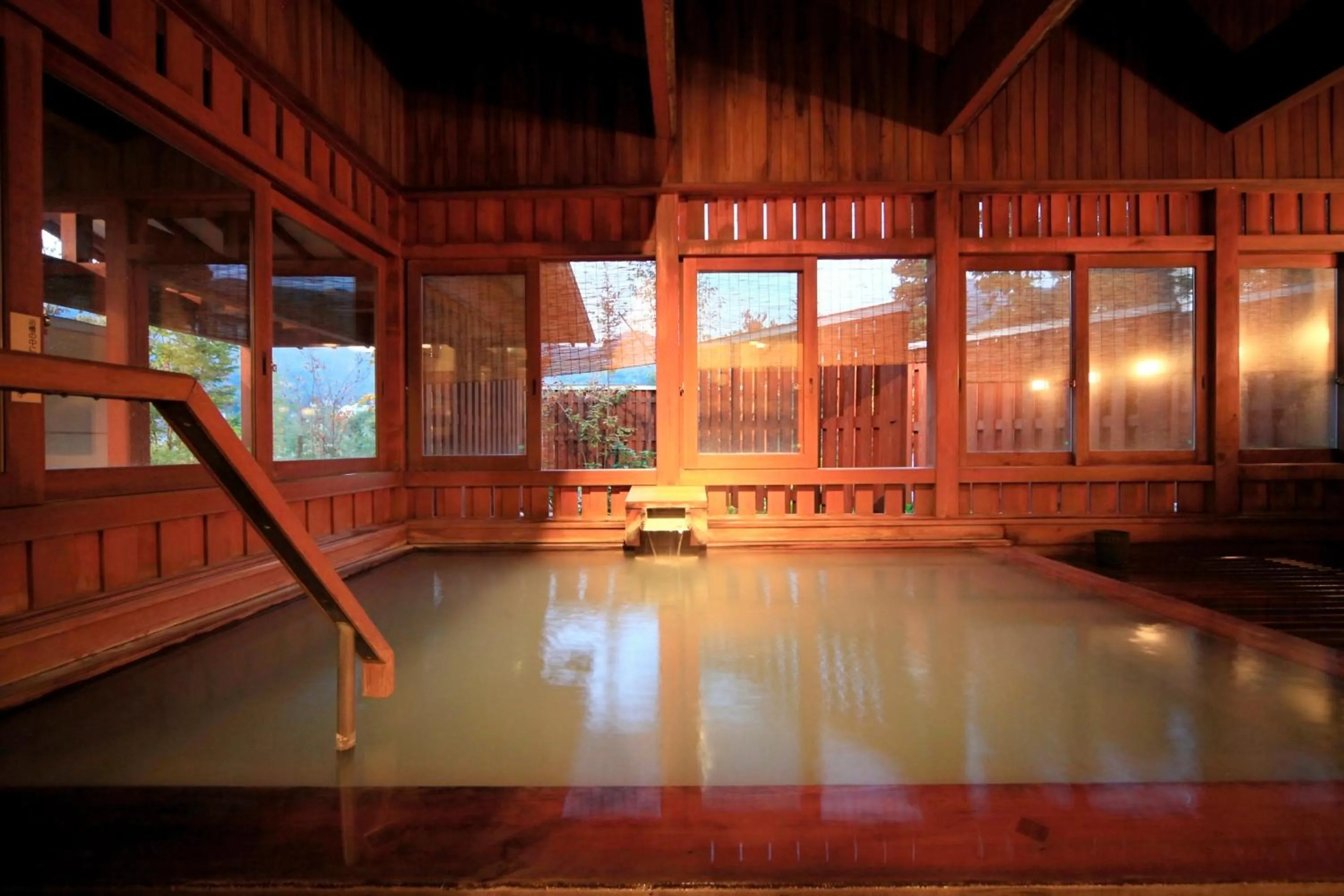 Hot Spring Bath in Zao Shiki no Hotel
