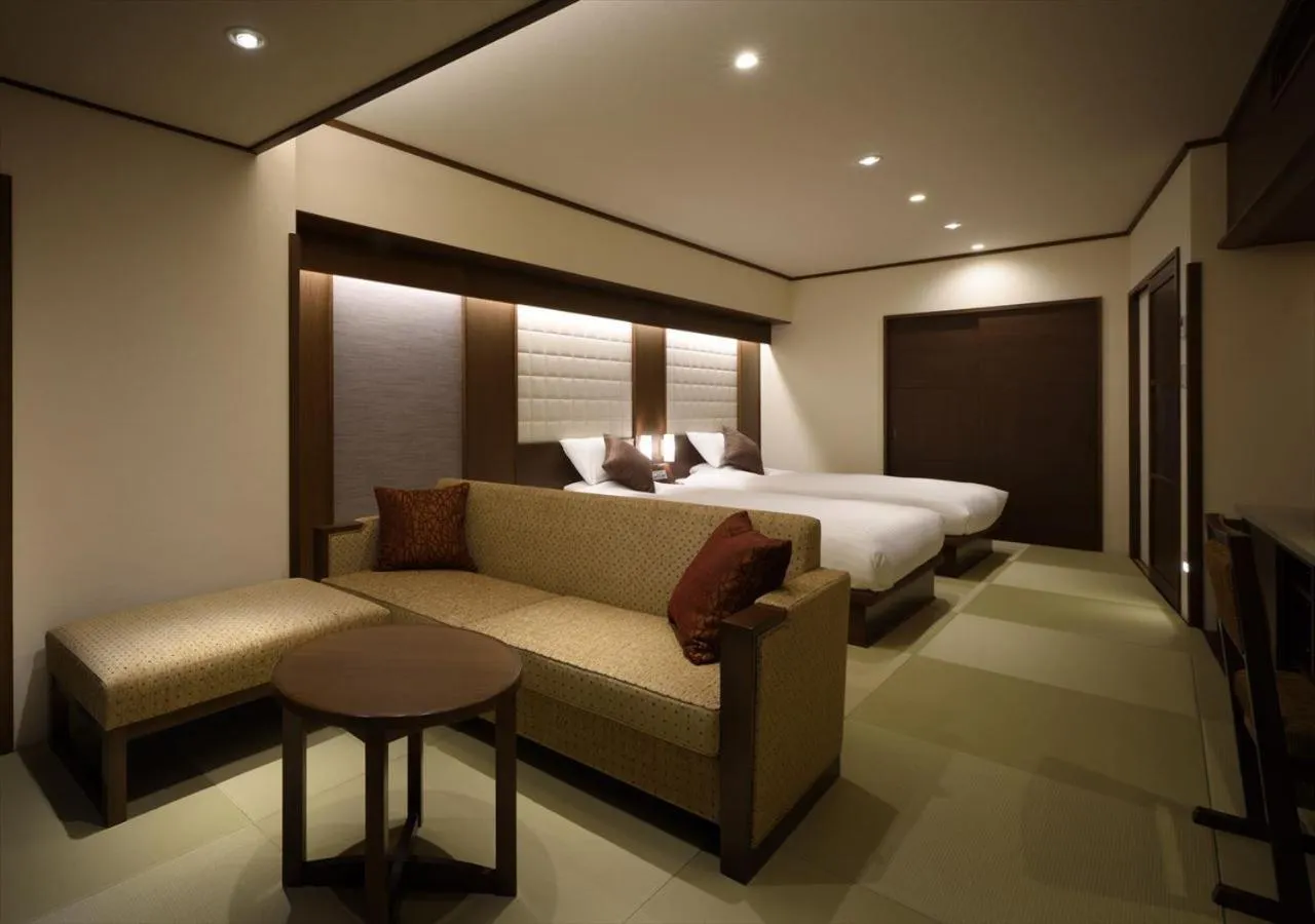 Photo of the whole room, Bed in Zao Shiki no Hotel