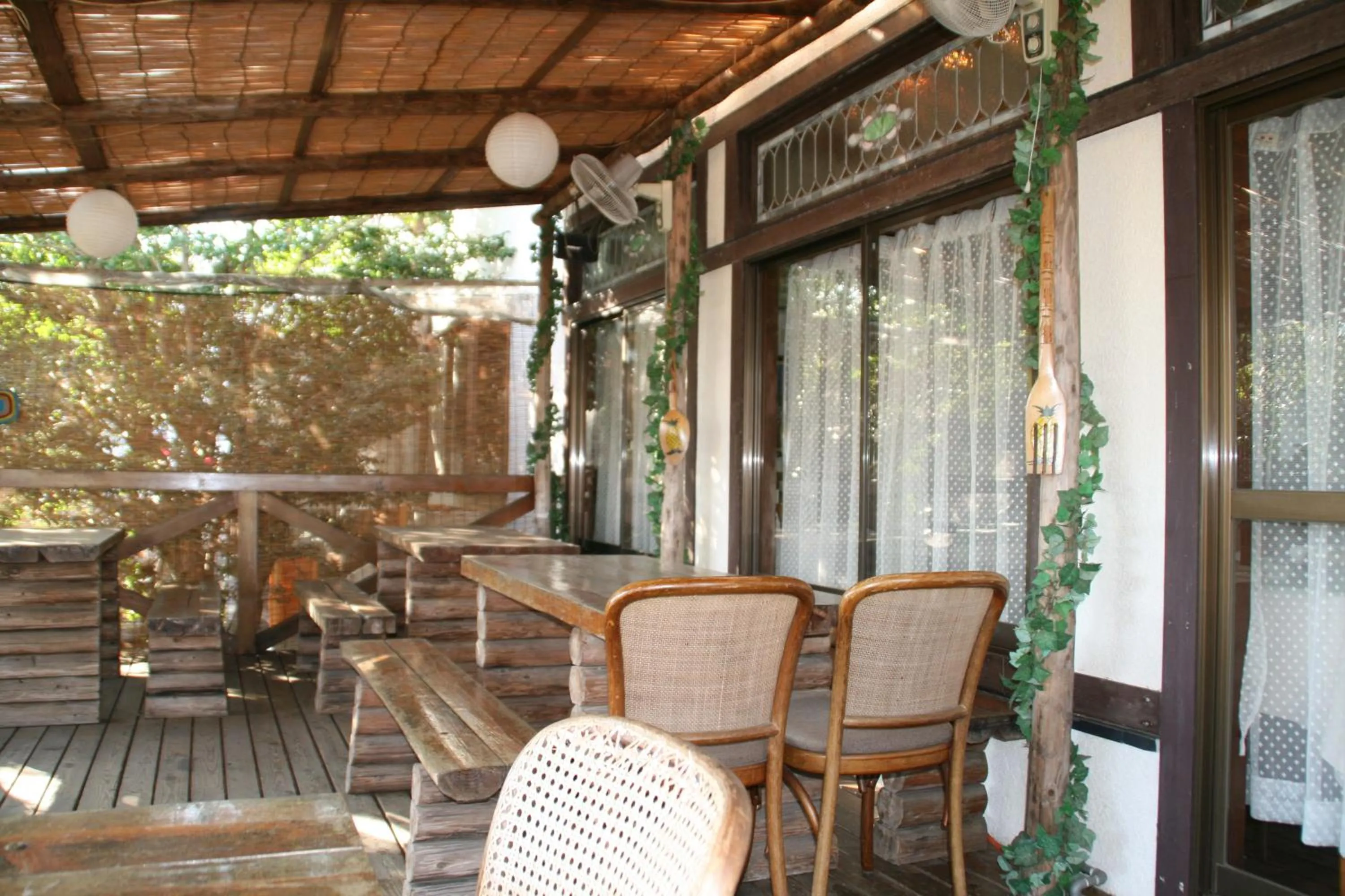 Balcony/Terrace in Pension Totem Pole