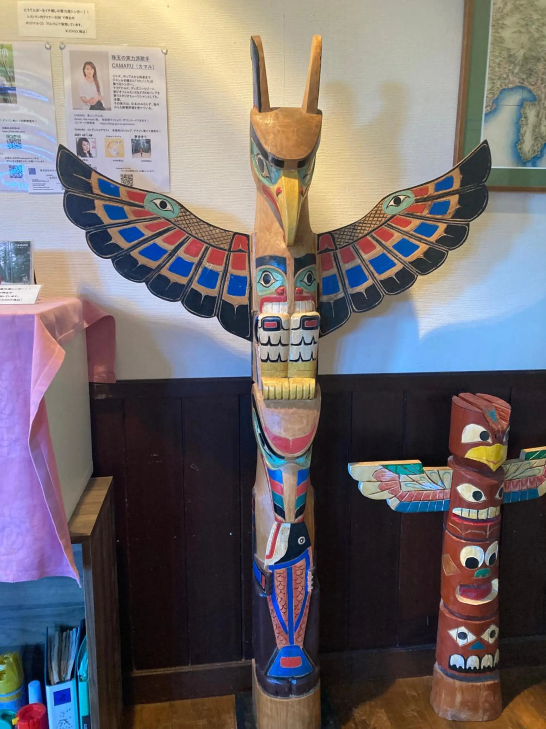 Decorative detail in Pension Totem Pole
