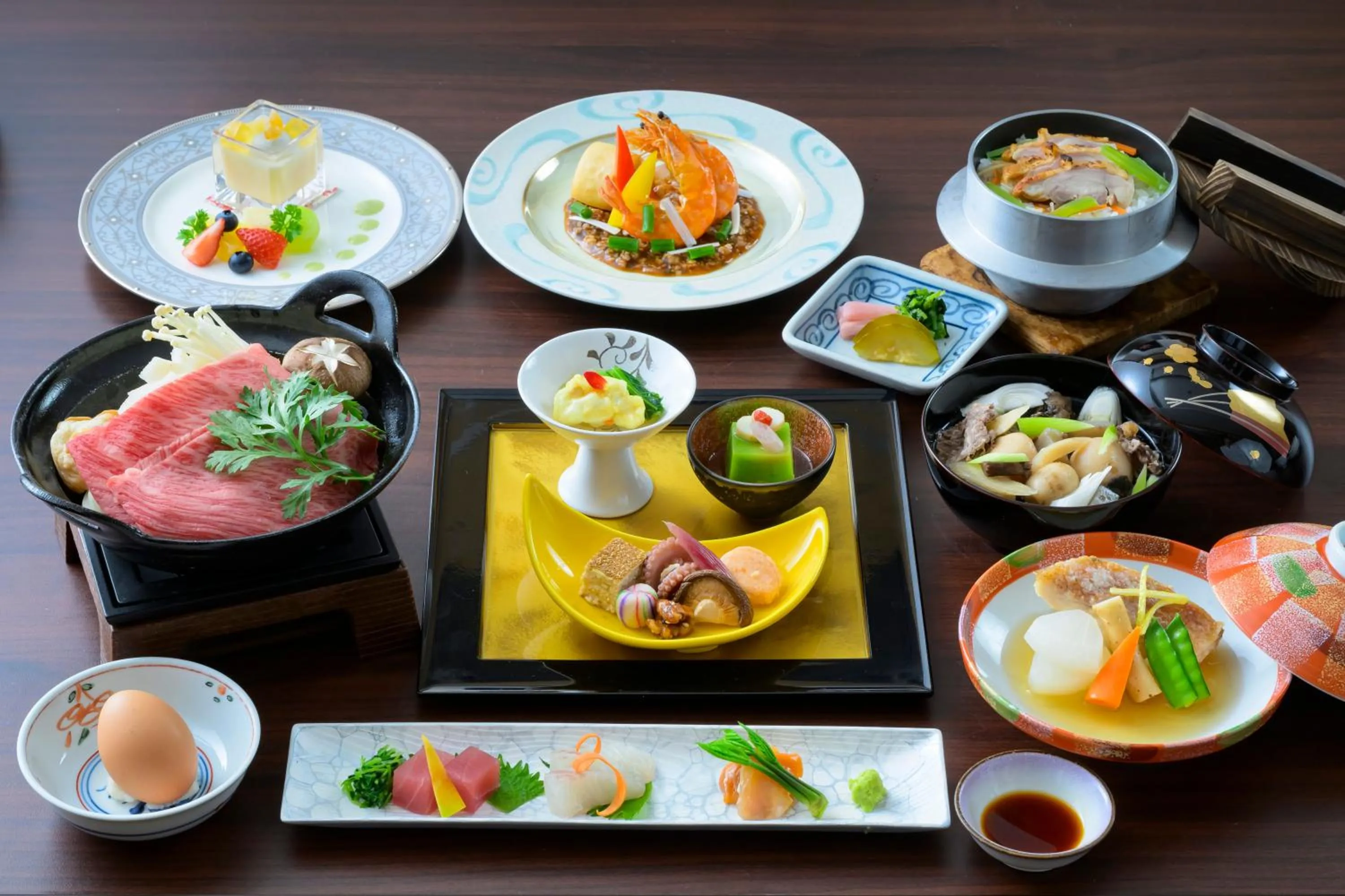 Dinner in Tendo Hotel