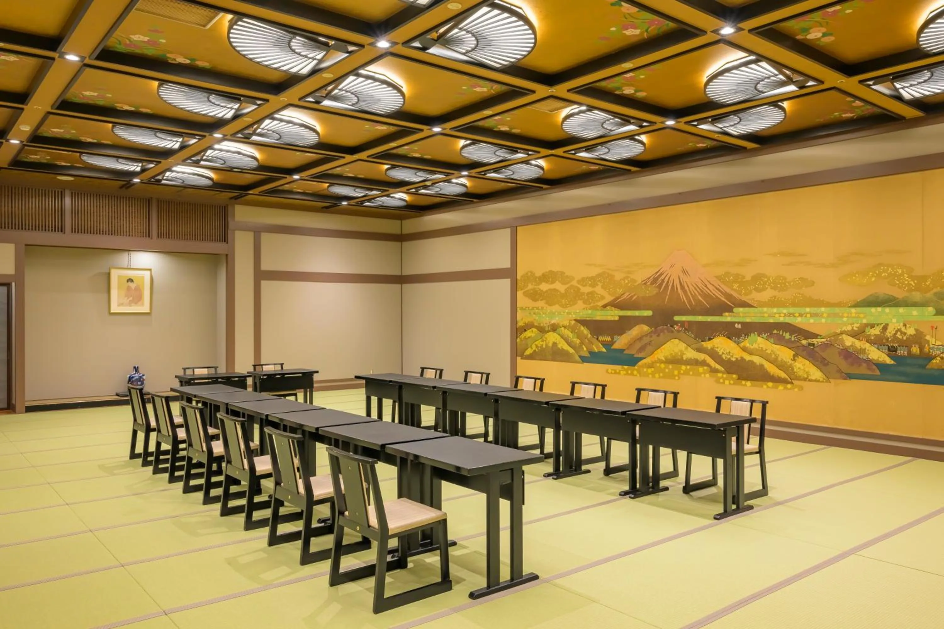 Dining area in Tendo Hotel