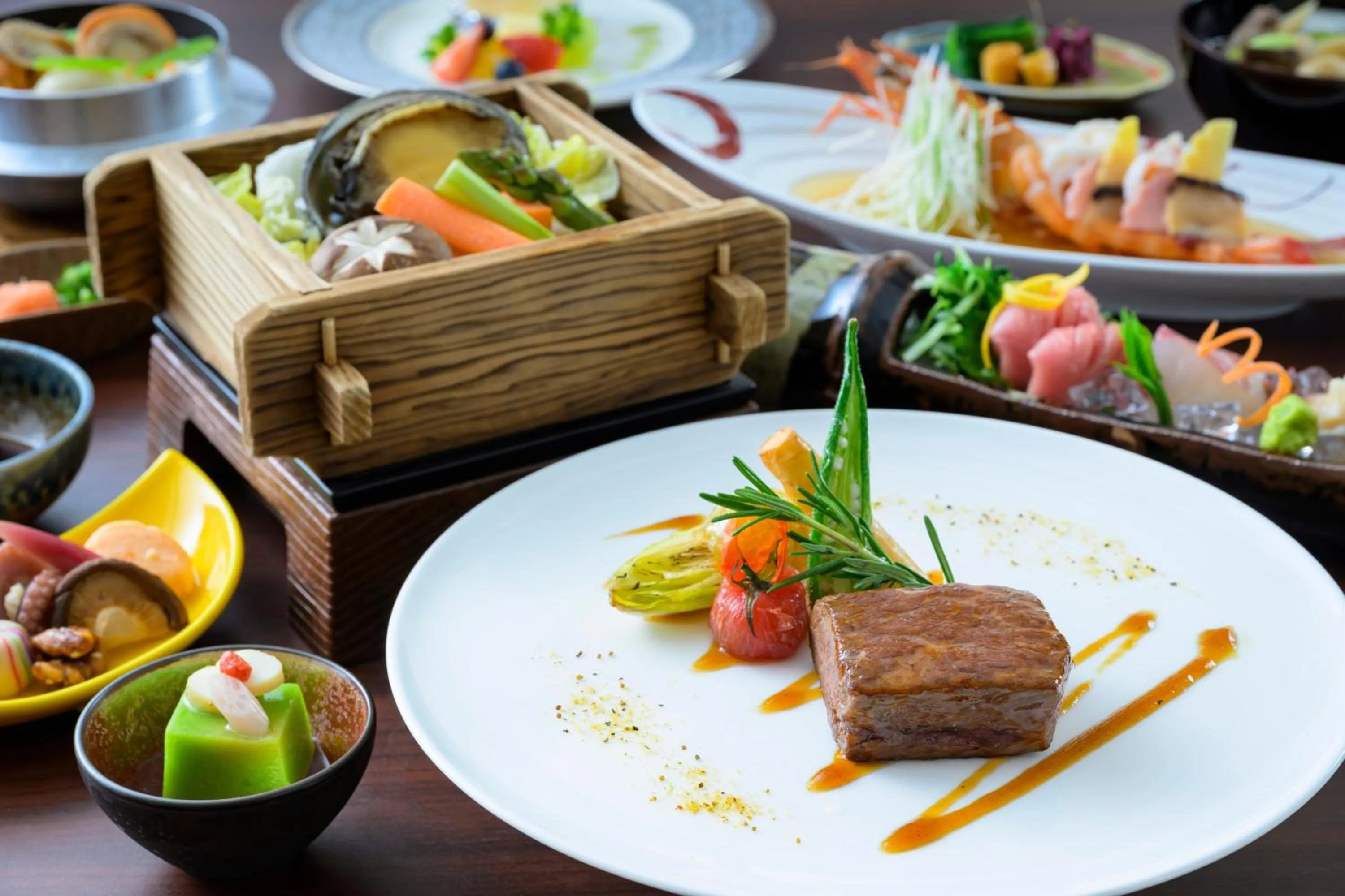 Dinner in Tendo Hotel