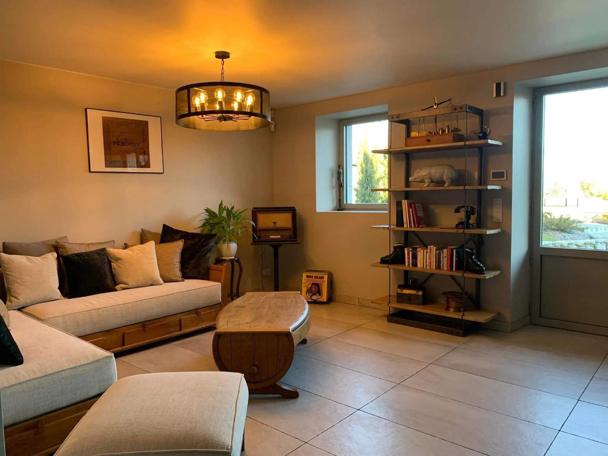 Living room in Le Paon Bleu Annecy Poisy