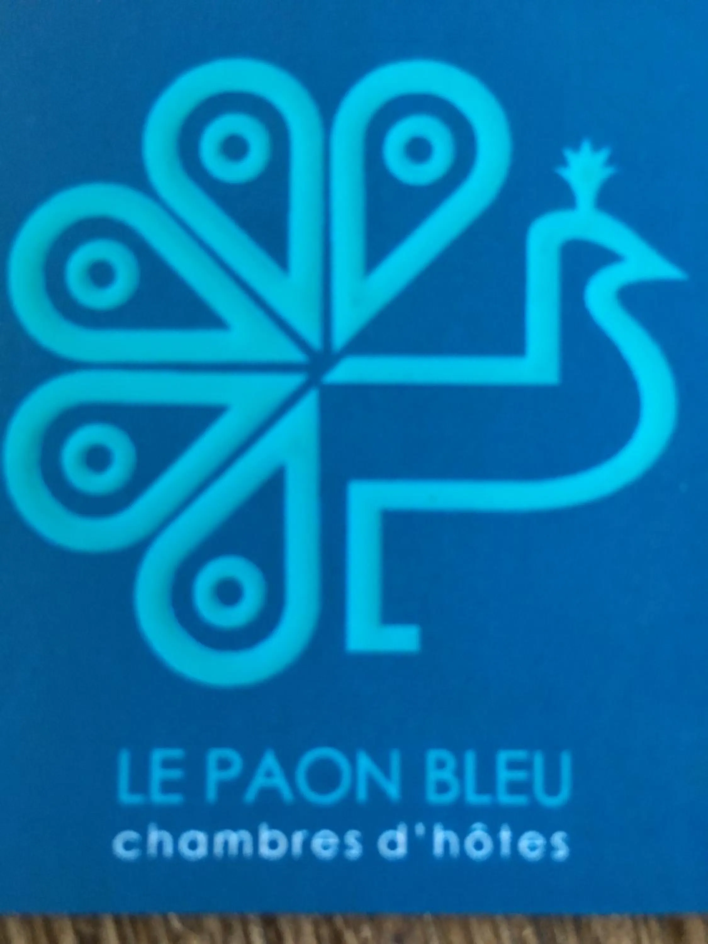 Property logo or sign in Le Paon Bleu Annecy Poisy