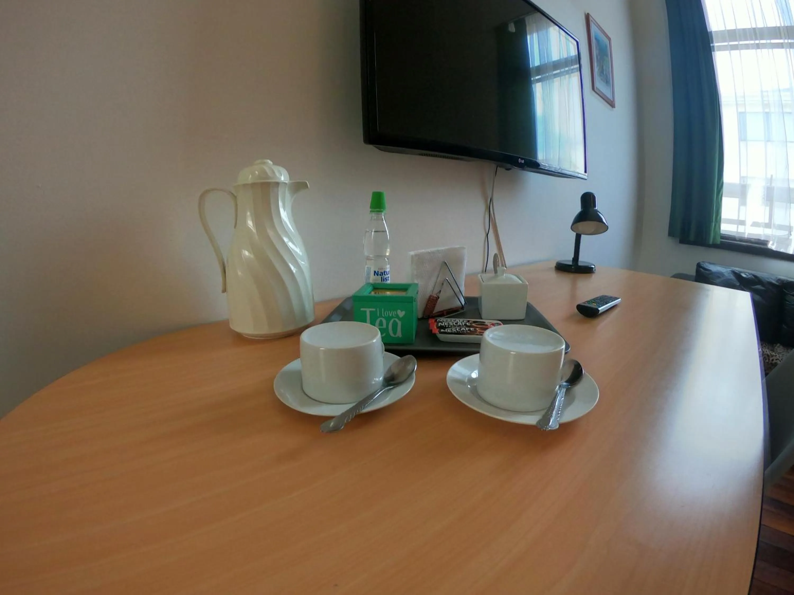 Coffee/tea facilities in Volta Inn Hostel
