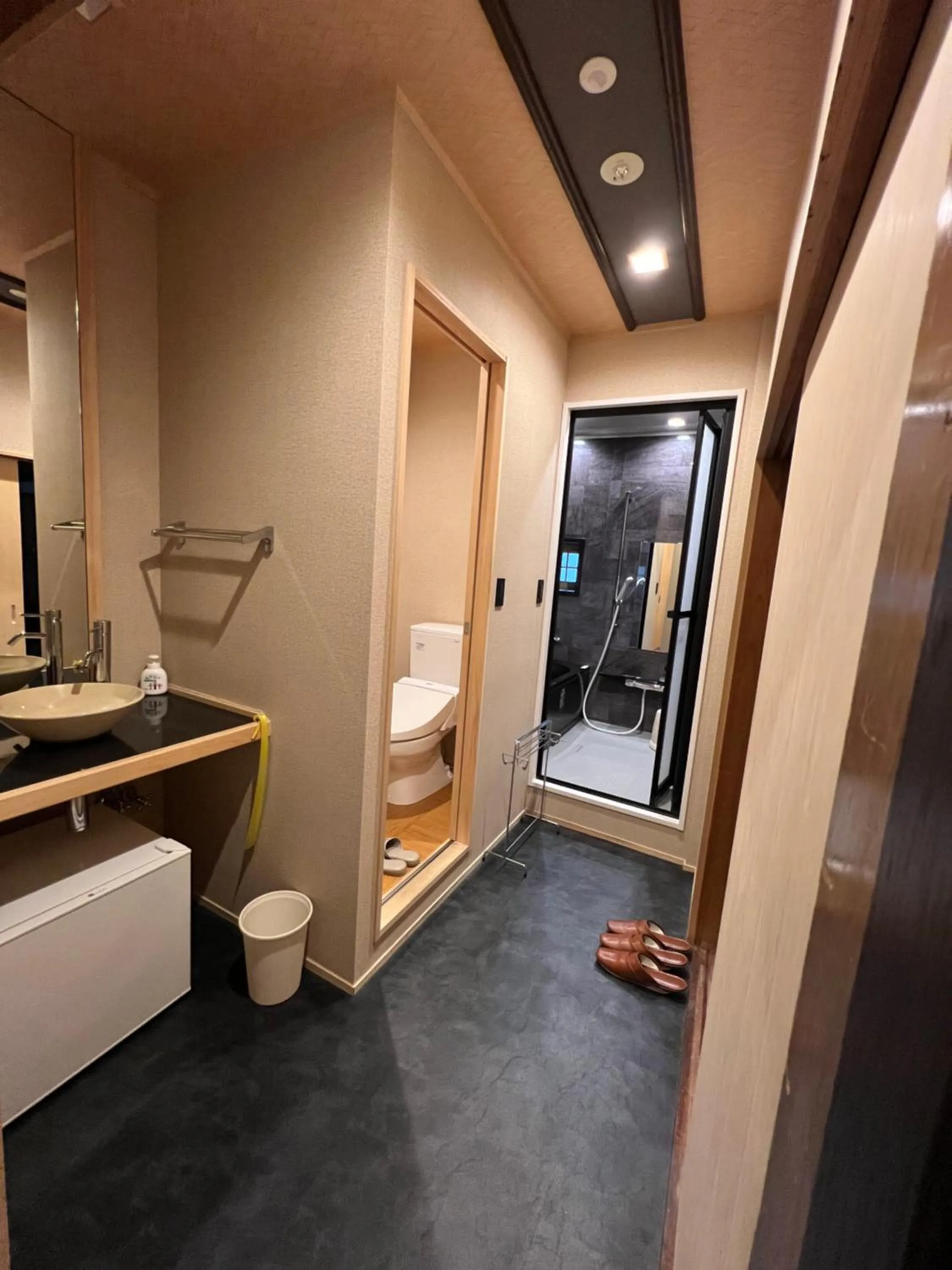 Bathroom in Ryokan Kousen Kazeya Group