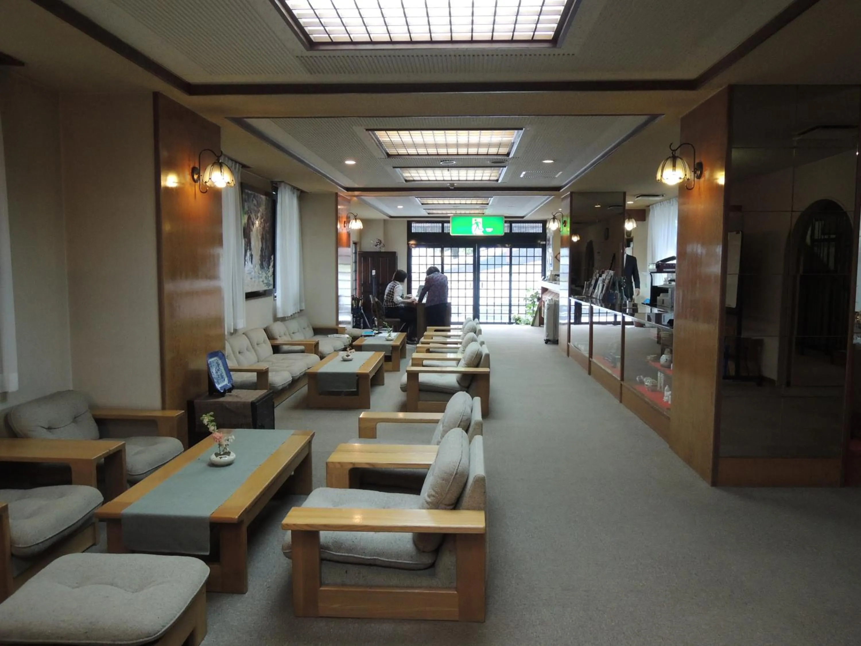 Lobby or reception in Ryokan Kousen Kazeya Group