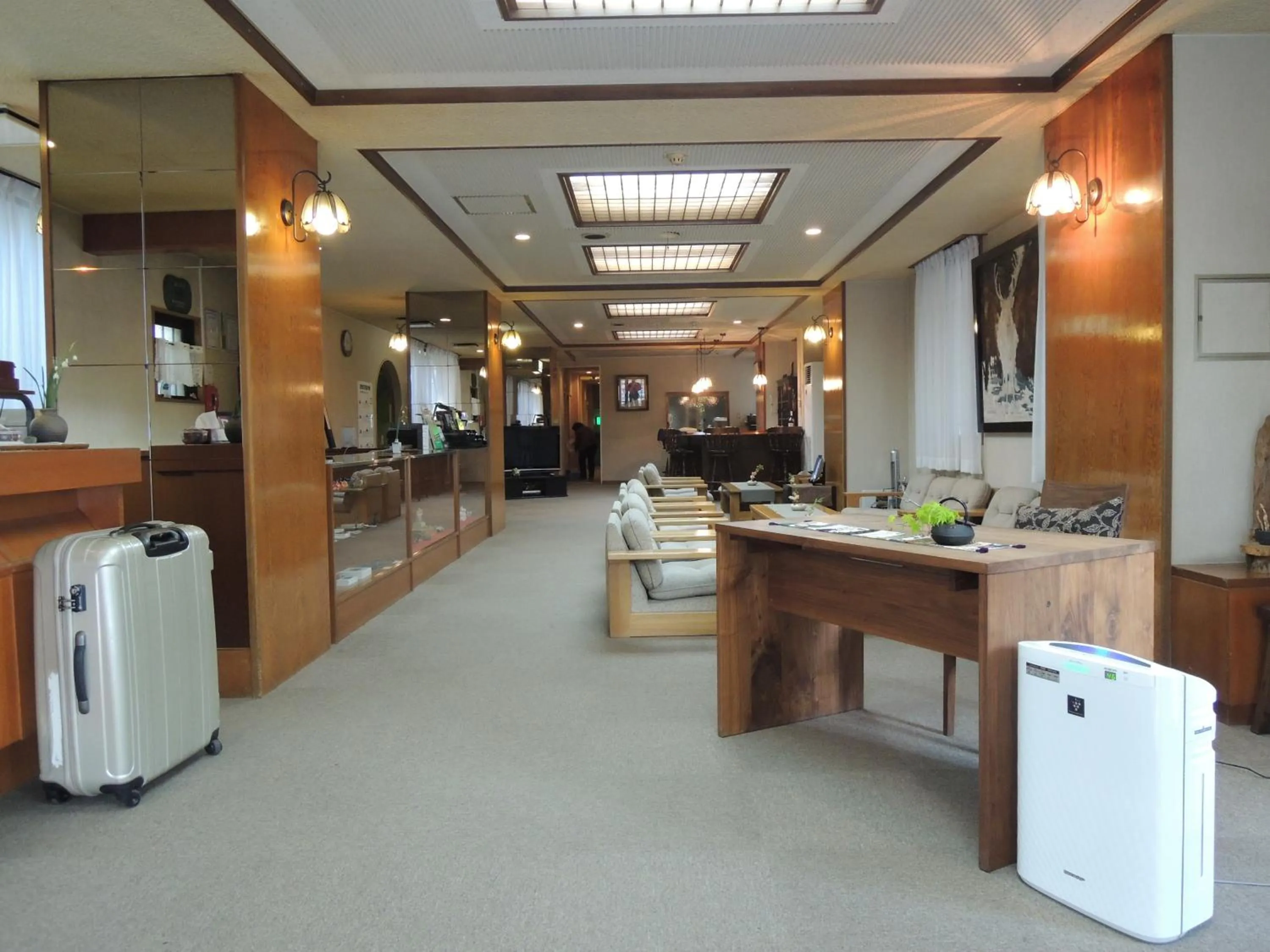 Lobby or reception in Ryokan Kousen Kazeya Group