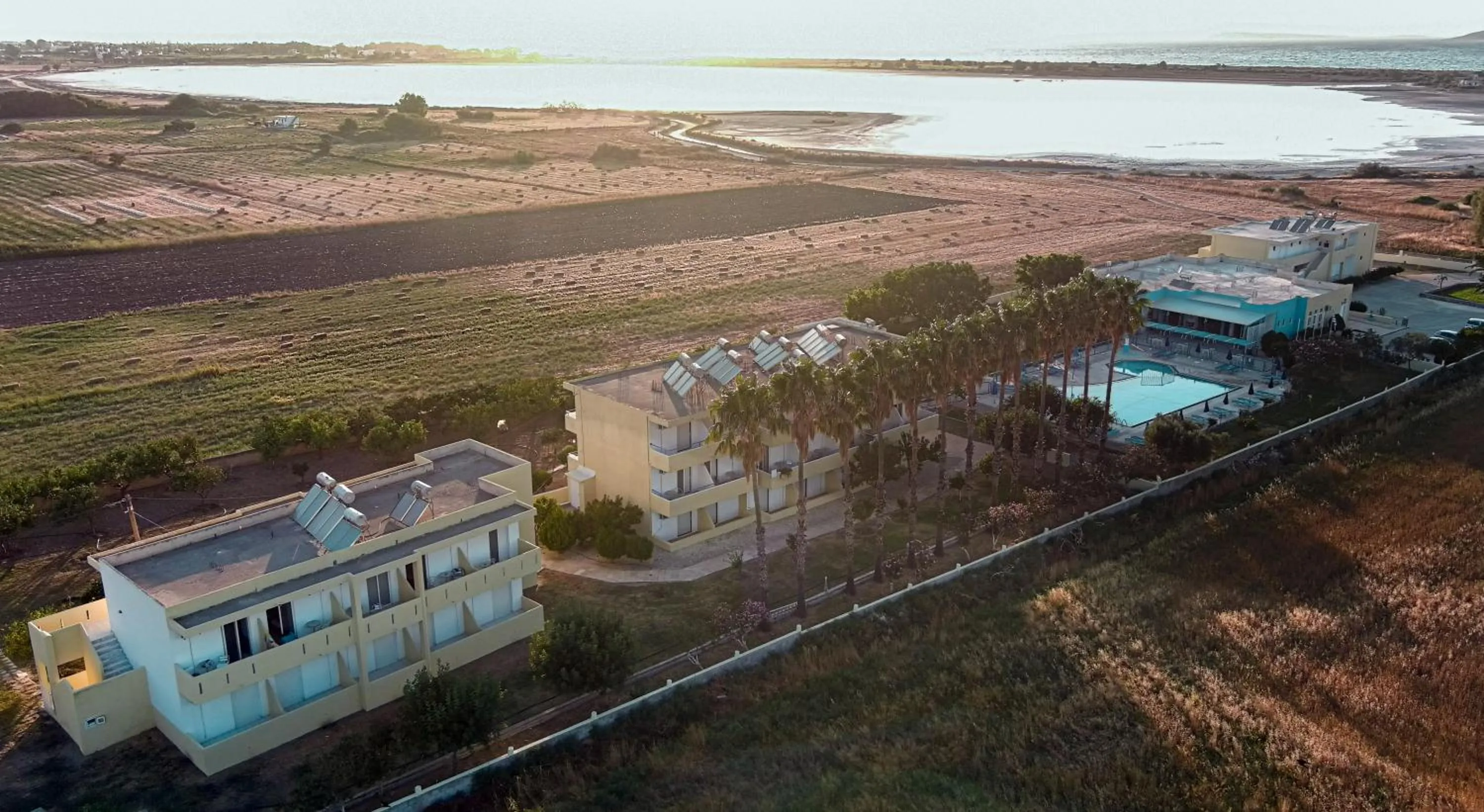 Bird's eye view in Oasis Tigaki