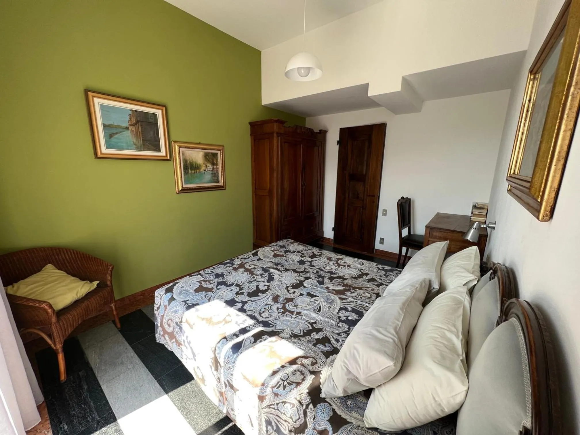 Bed in Villa Costantina with heated POOL