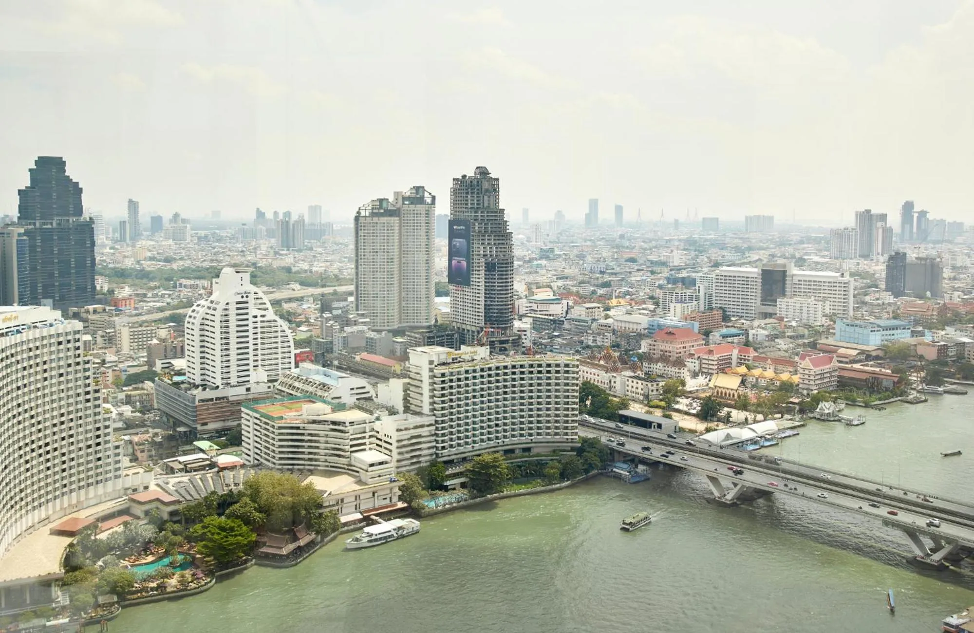 River view in The Peninsula Bangkok
