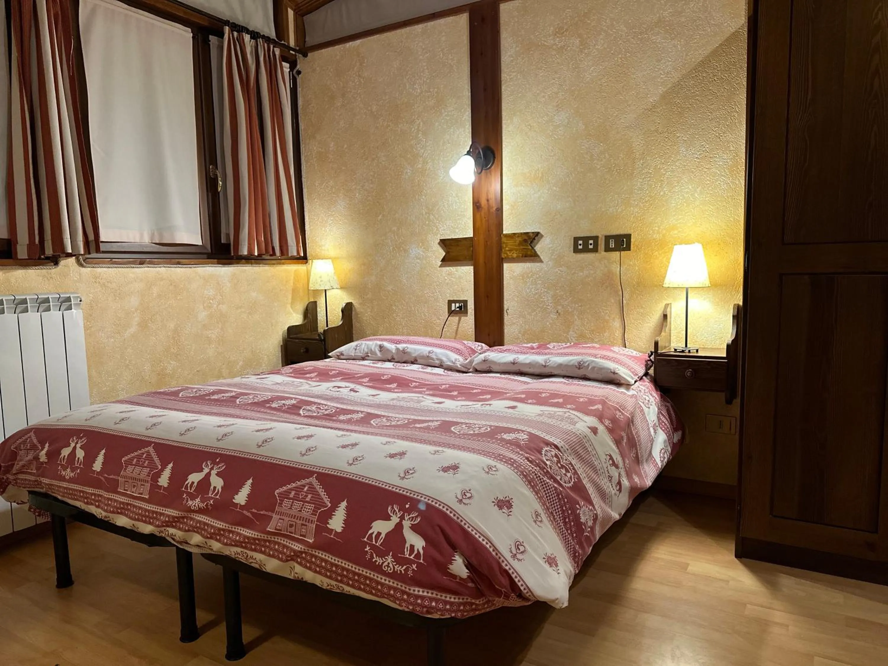 Bed in Hotel La Pigna