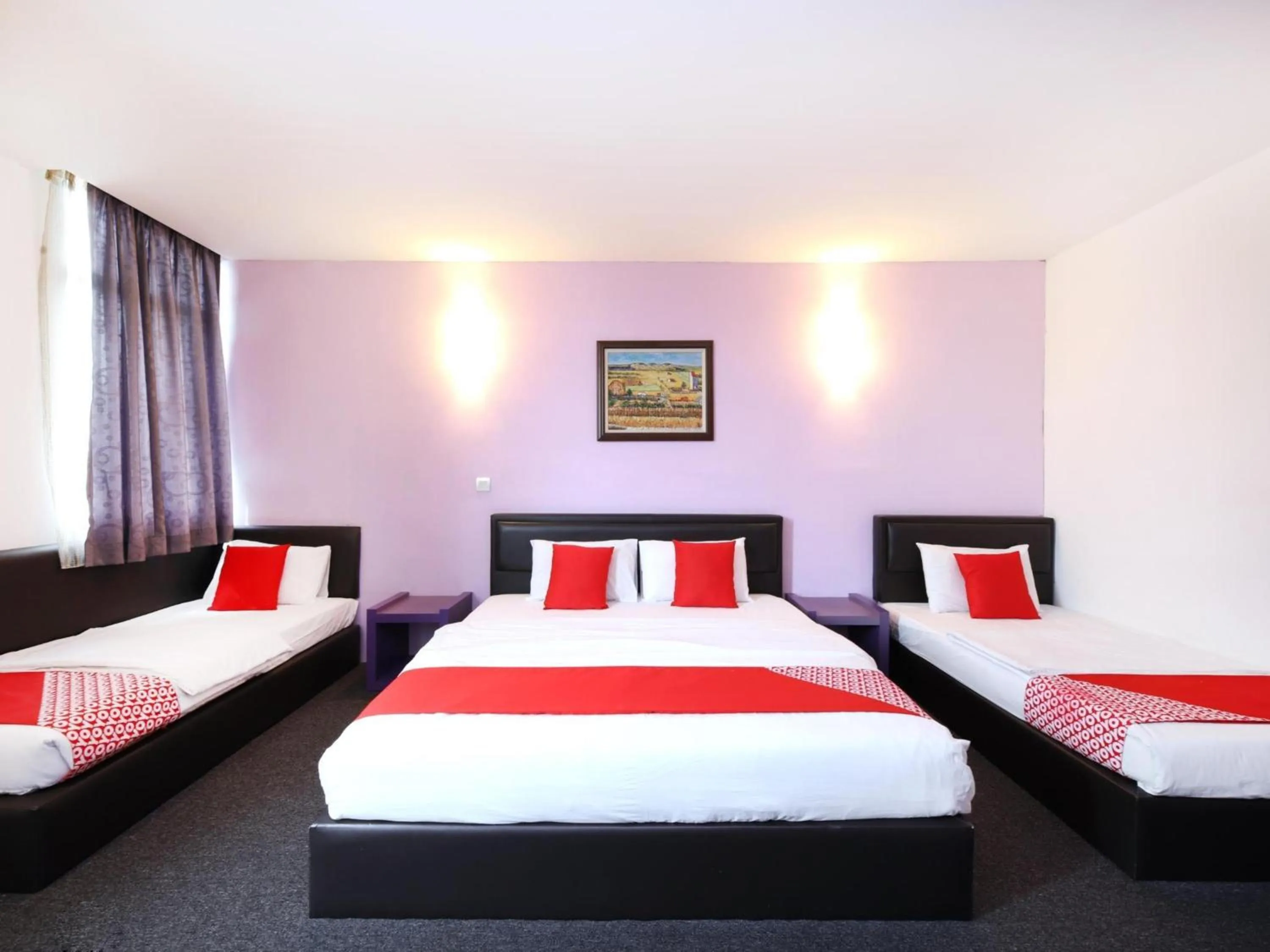 View (from property/room), Bed in Hotel O Marvelton Hotel