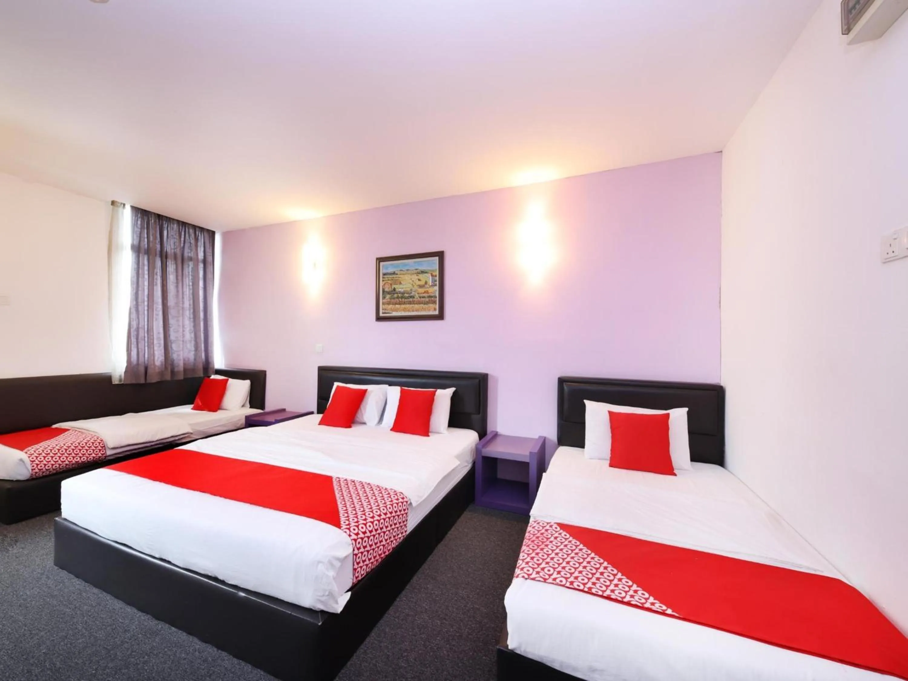 Photo of the whole room, Bed in Hotel O Marvelton Hotel