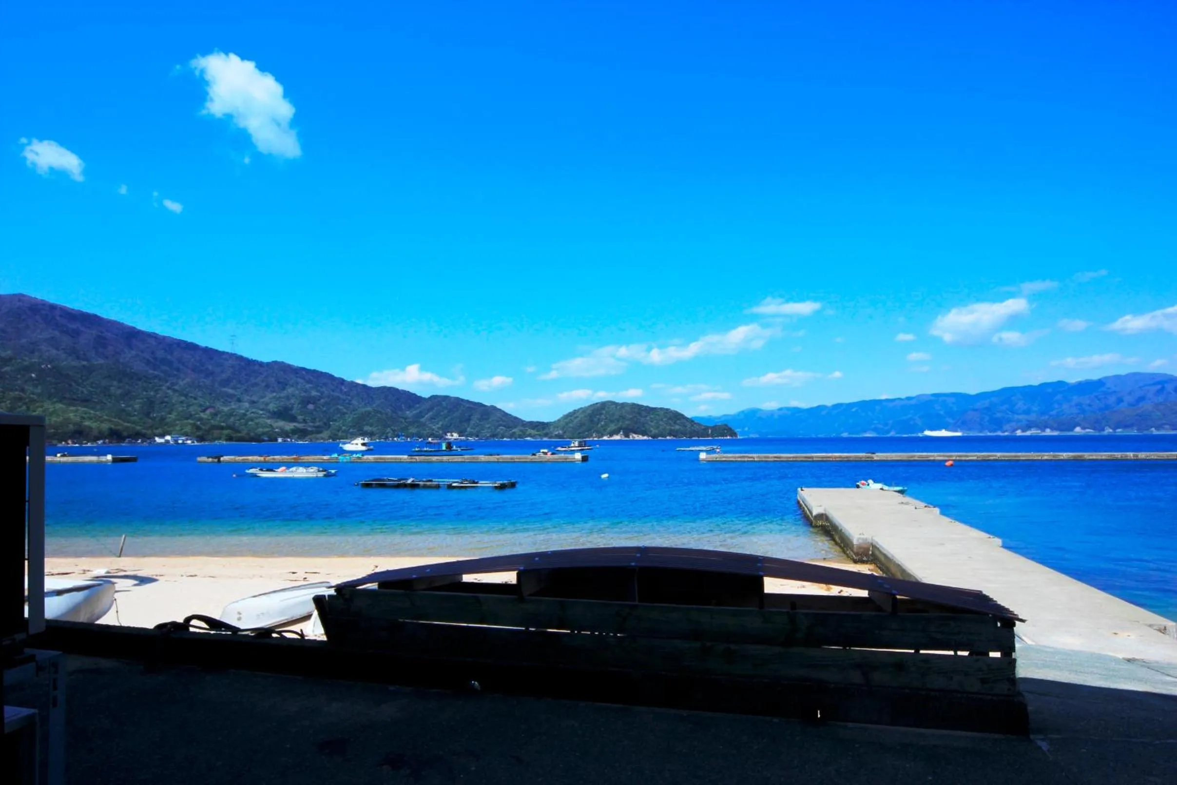 Sea view in Tsuruga Sazanami Resort Chobei