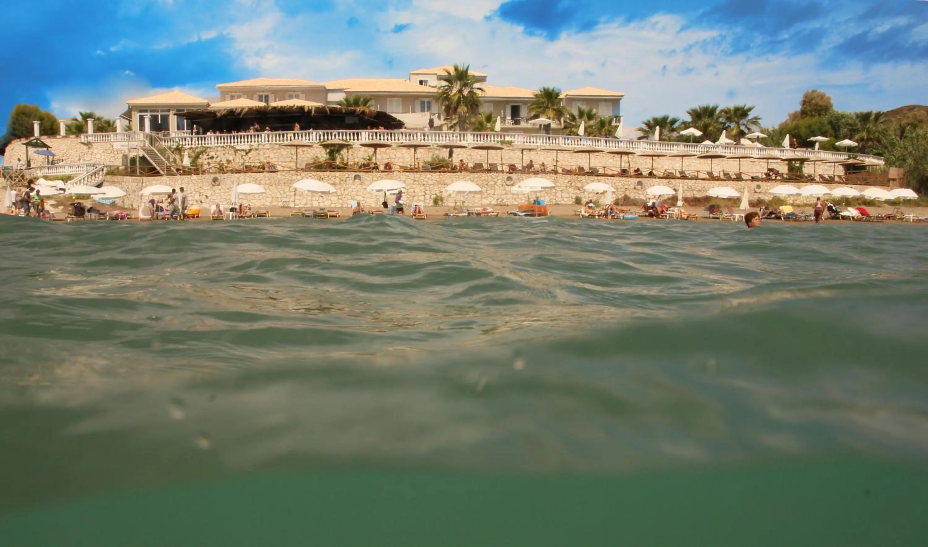 Property building in Crystal Beach Hotel