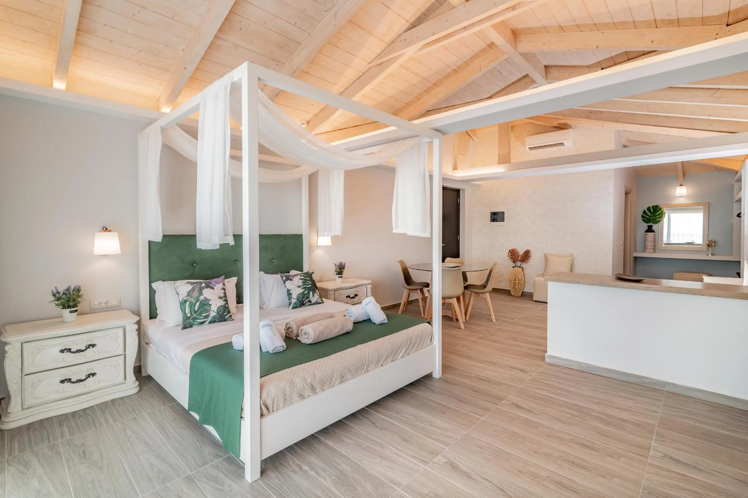 Property building, Bed in Crystal Beach Hotel