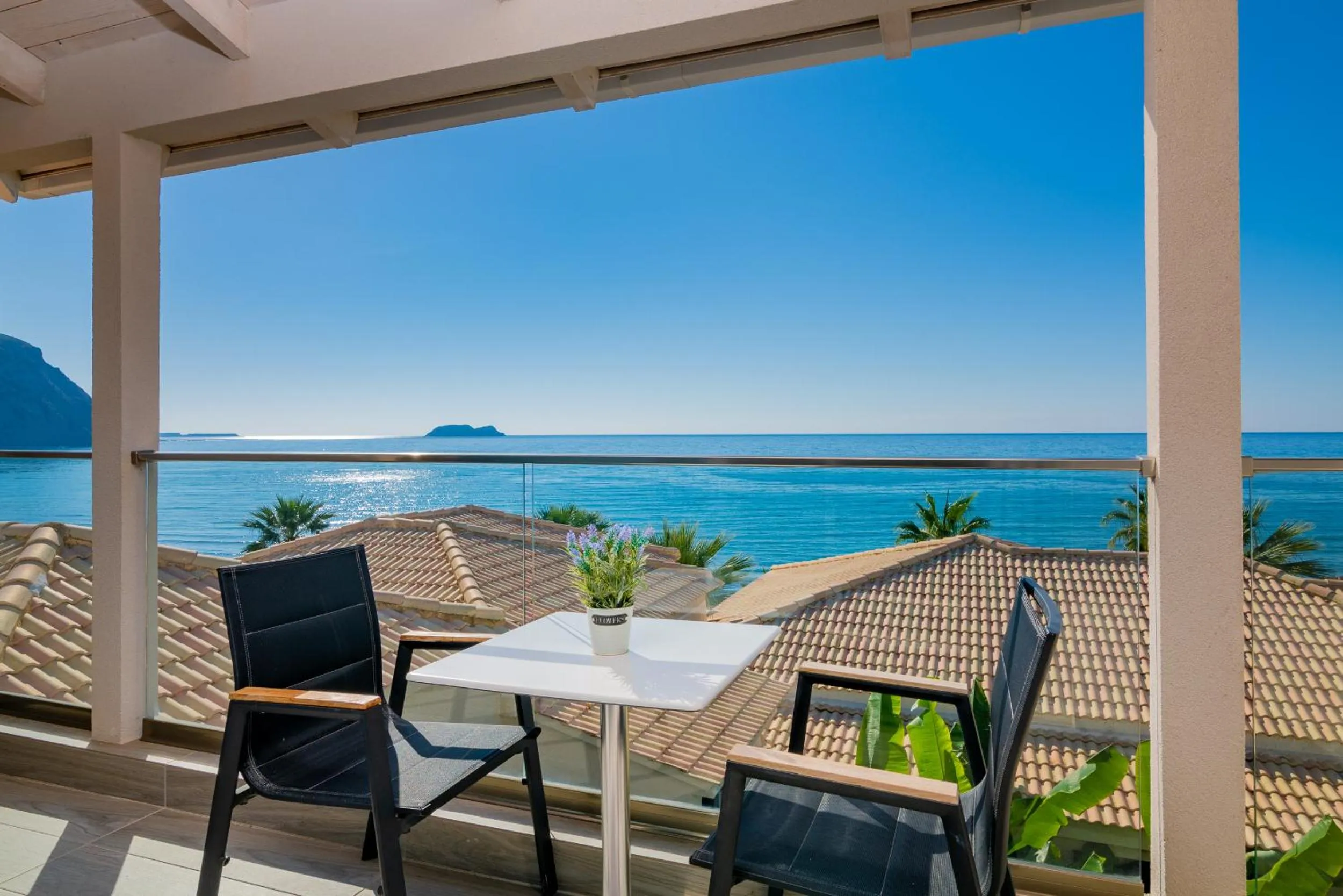 Balcony/Terrace in Crystal Beach Hotel