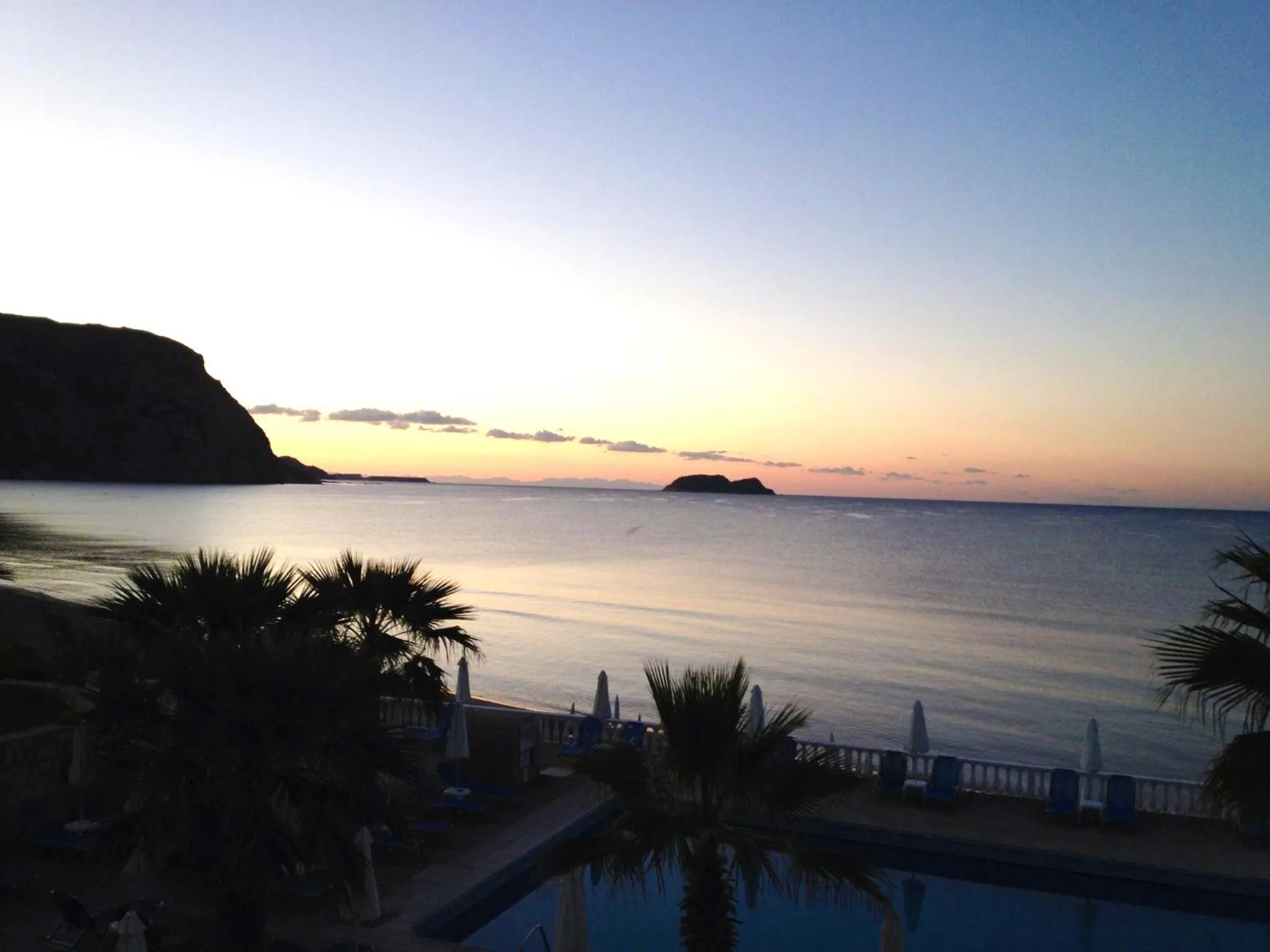 Sea view in Crystal Beach Hotel