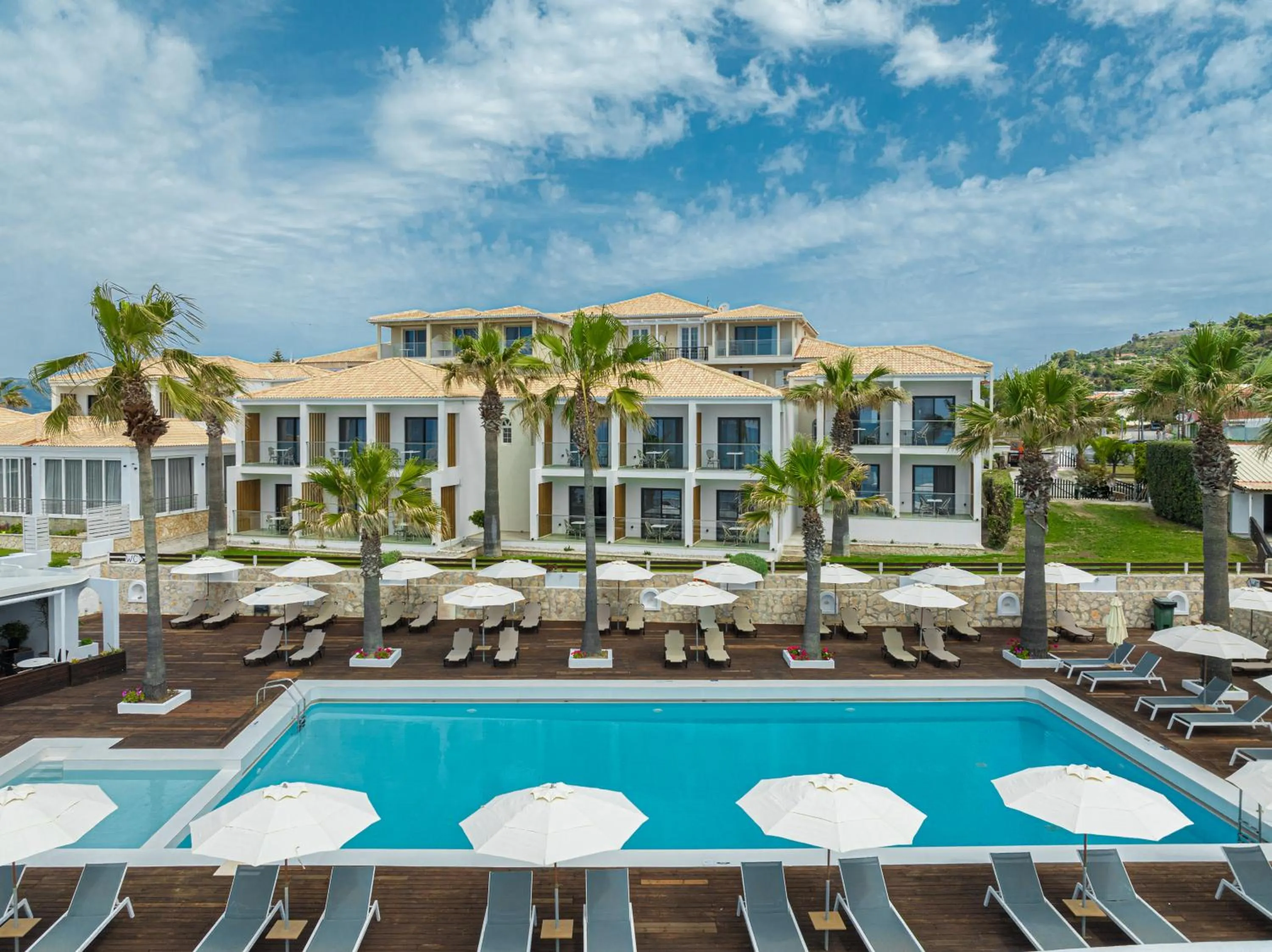 Property building in Crystal Beach Hotel