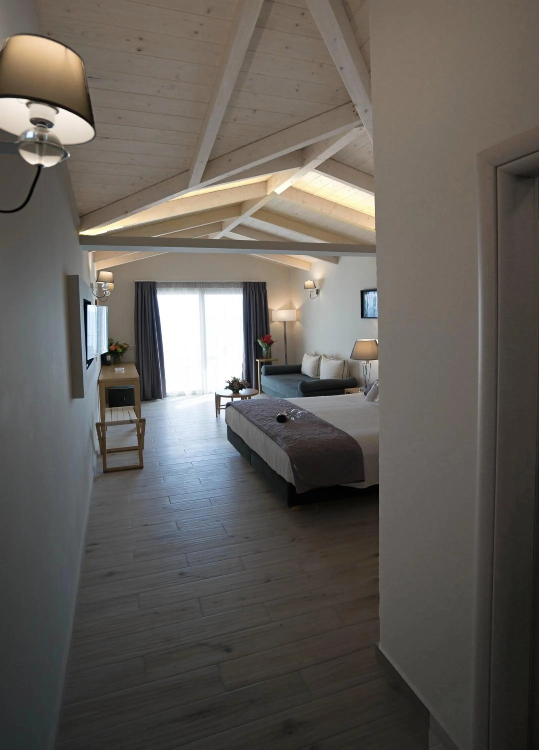 Photo of the whole room, Bed in Crystal Beach Hotel