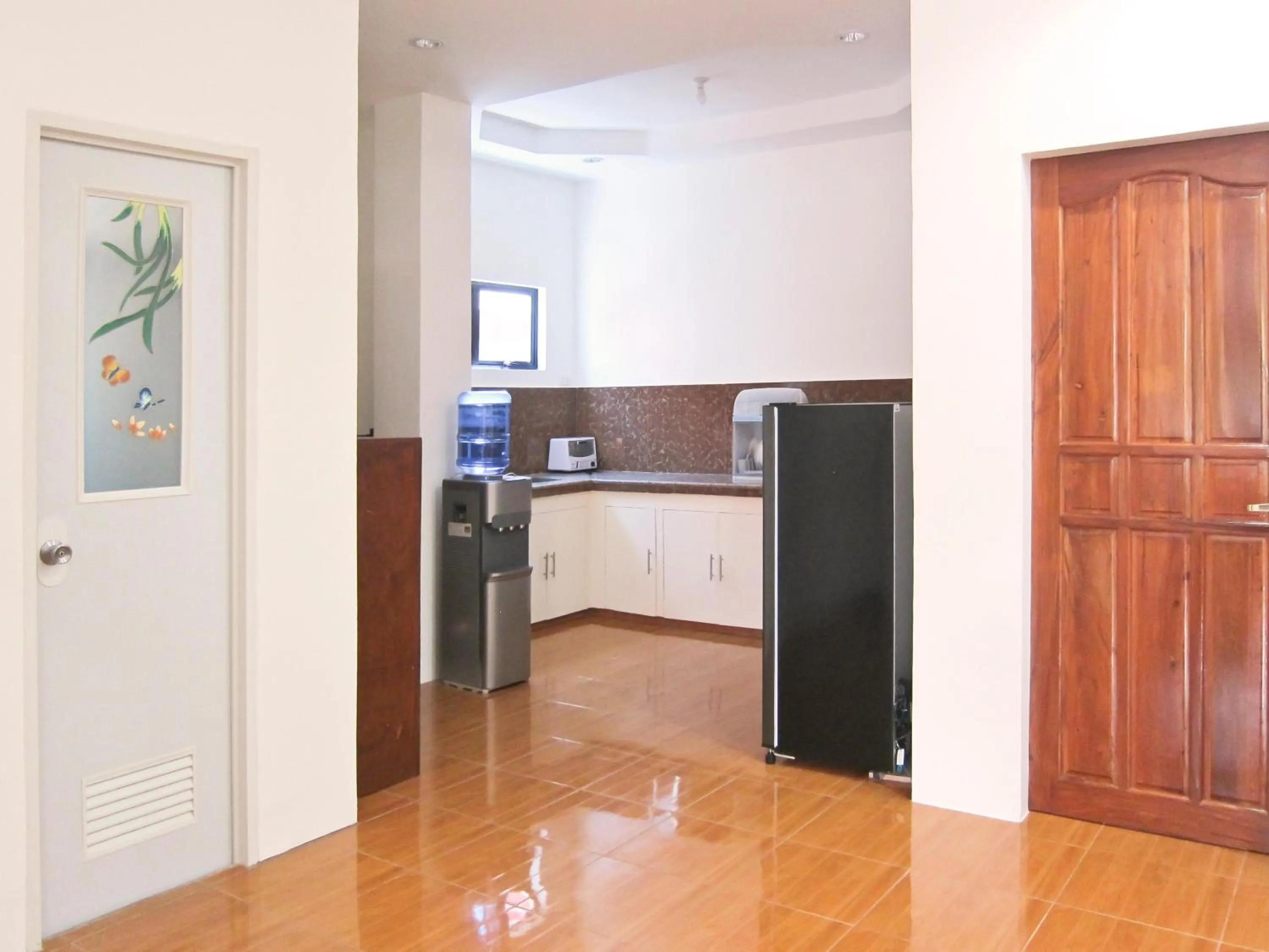 Kitchen or kitchenette in SMAK's Hotel