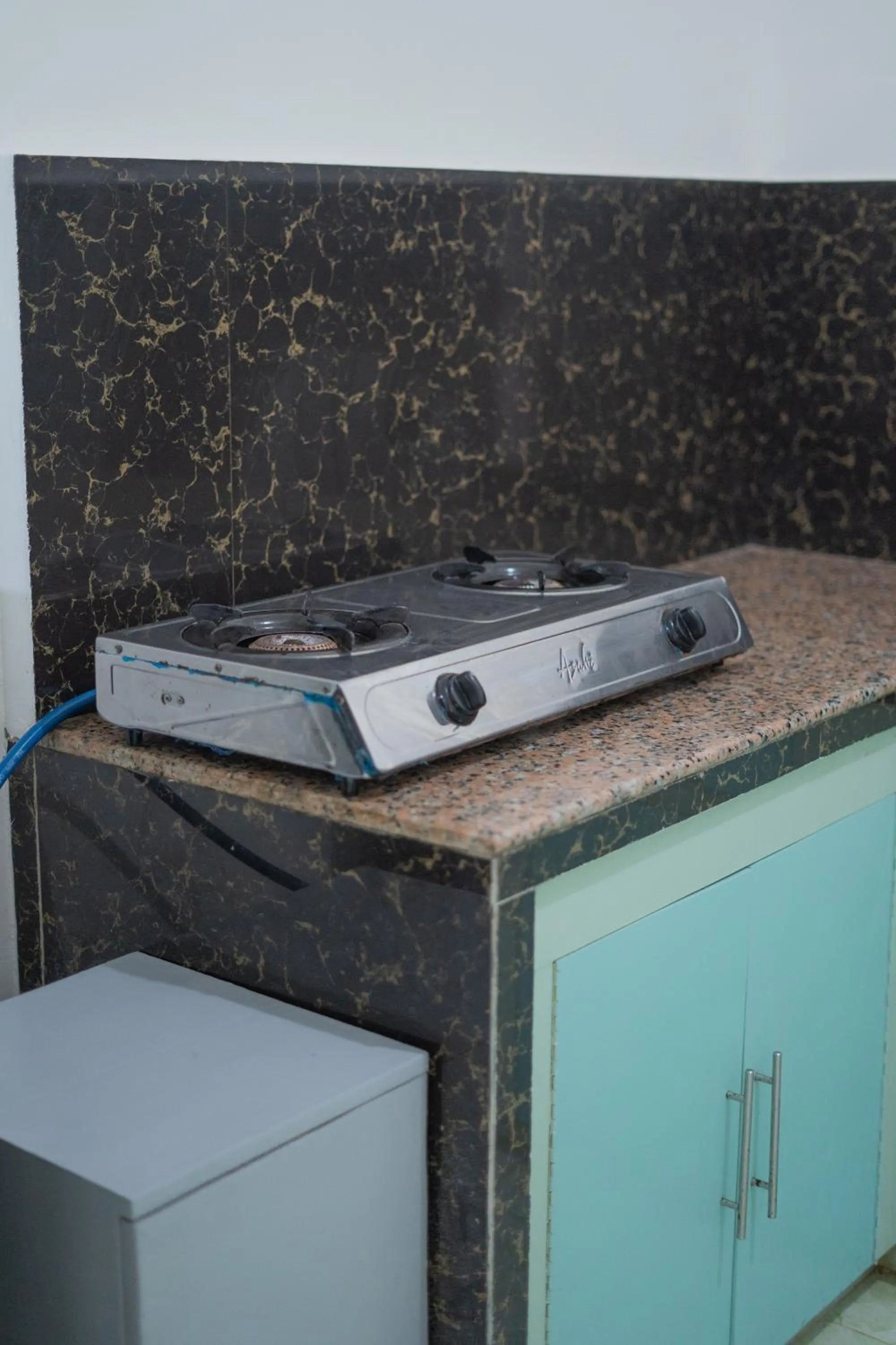 Kitchen or kitchenette in SMAK's Hotel