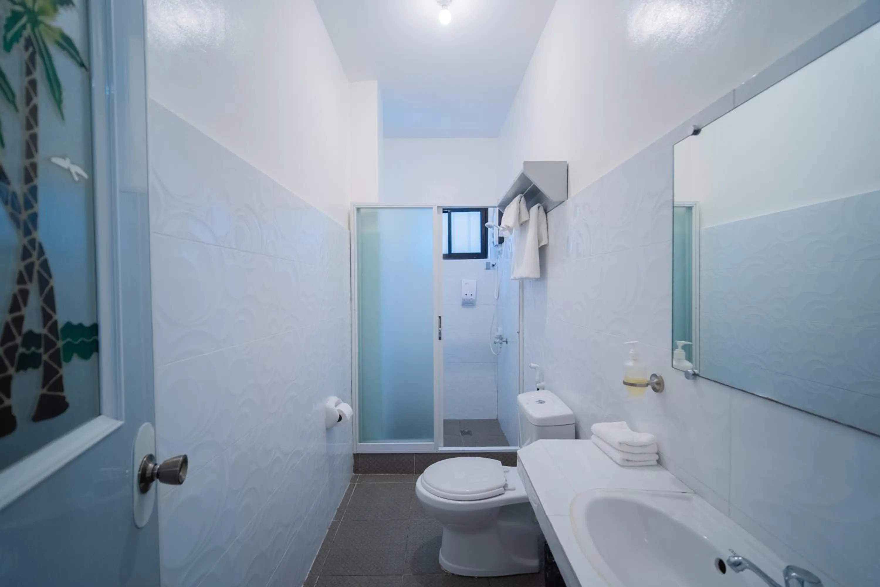 Shower in SMAK's Hotel