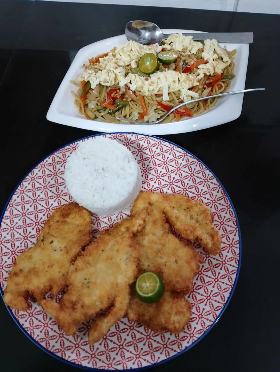 Food close-up in SMAK's Hotel