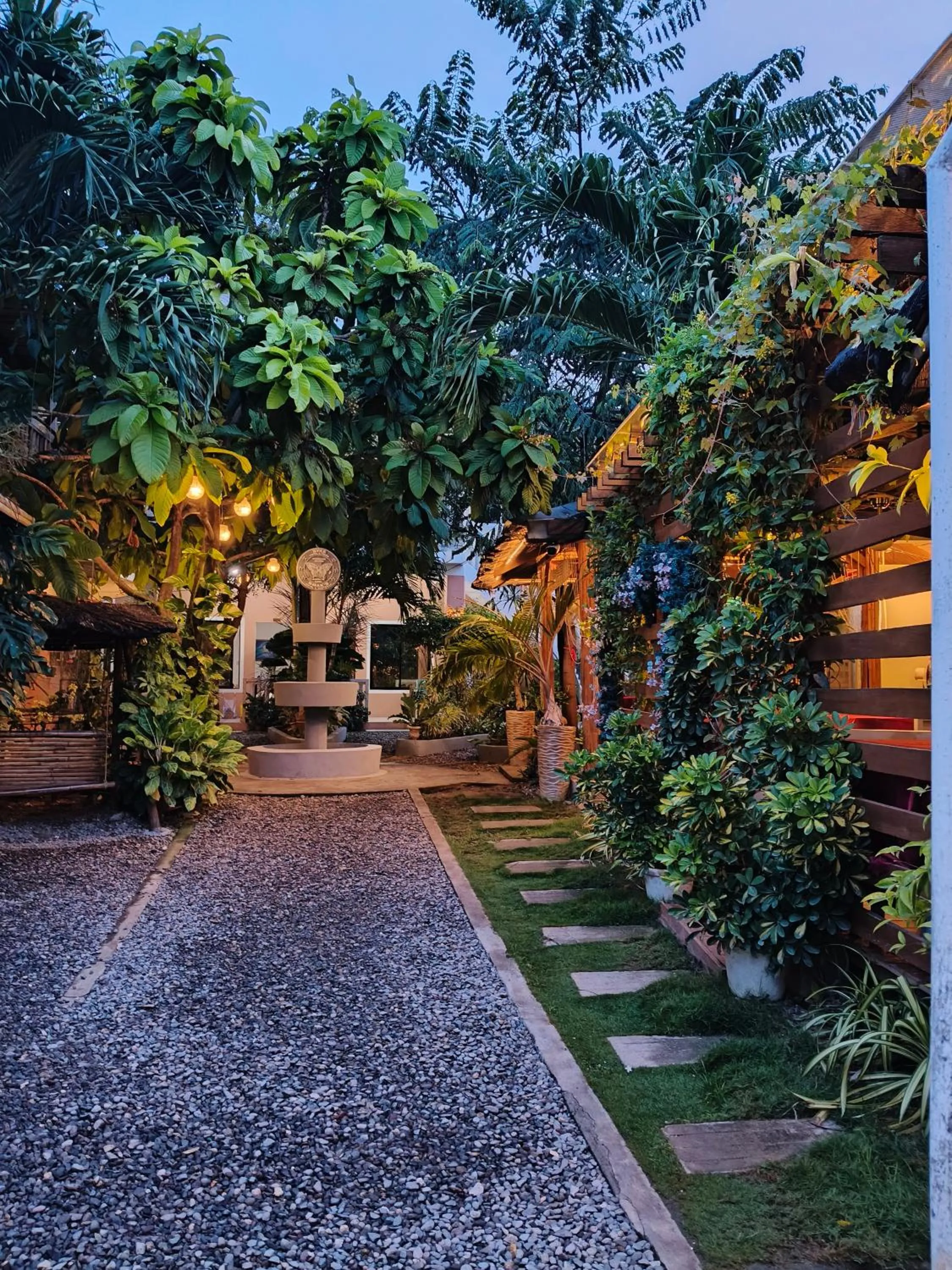 Garden in SMAK's Hotel