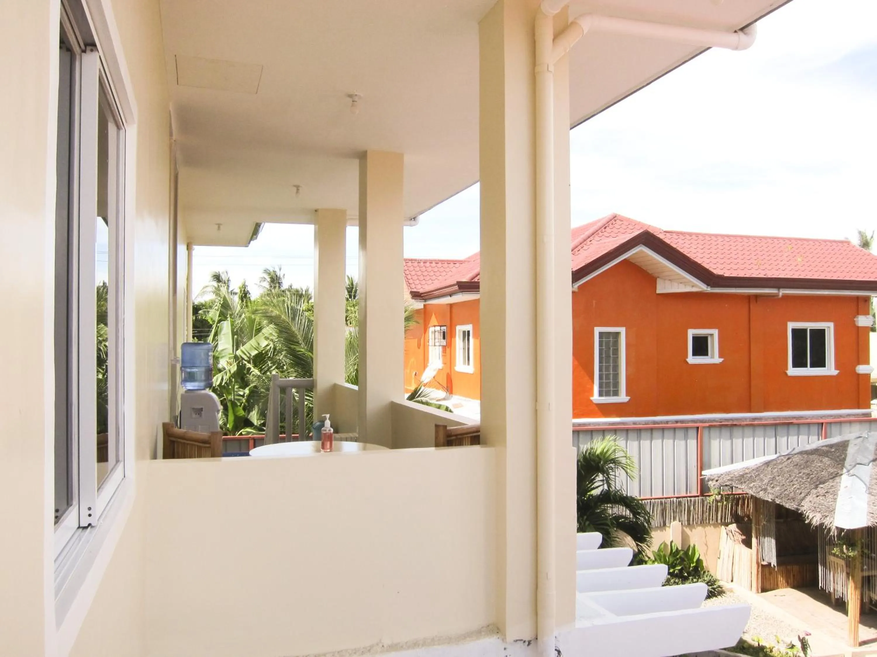 Inner courtyard view in SMAK's Hotel