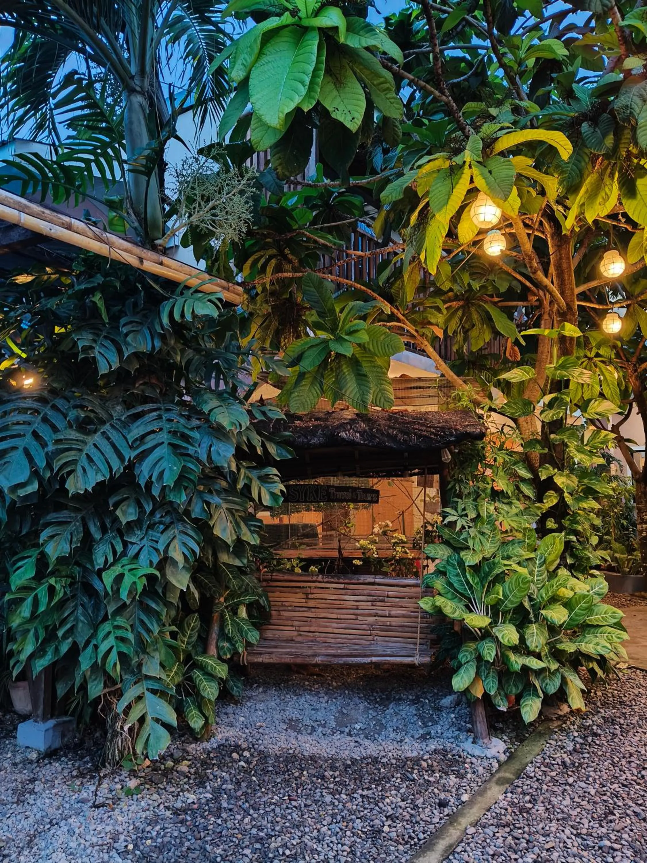 Garden in SMAK's Hotel