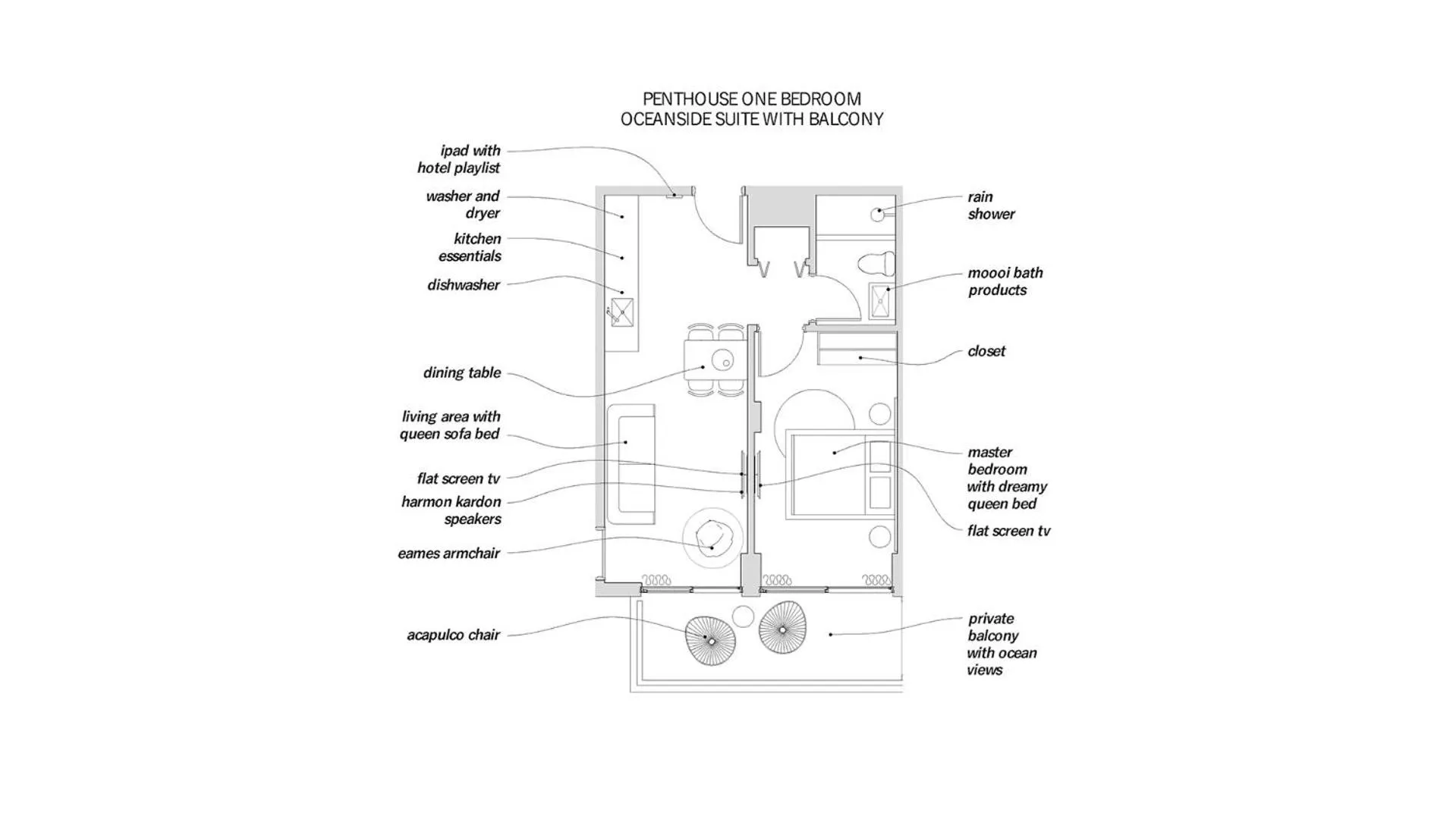 Bedroom in 6080 Design Hotel by Eskape Collection