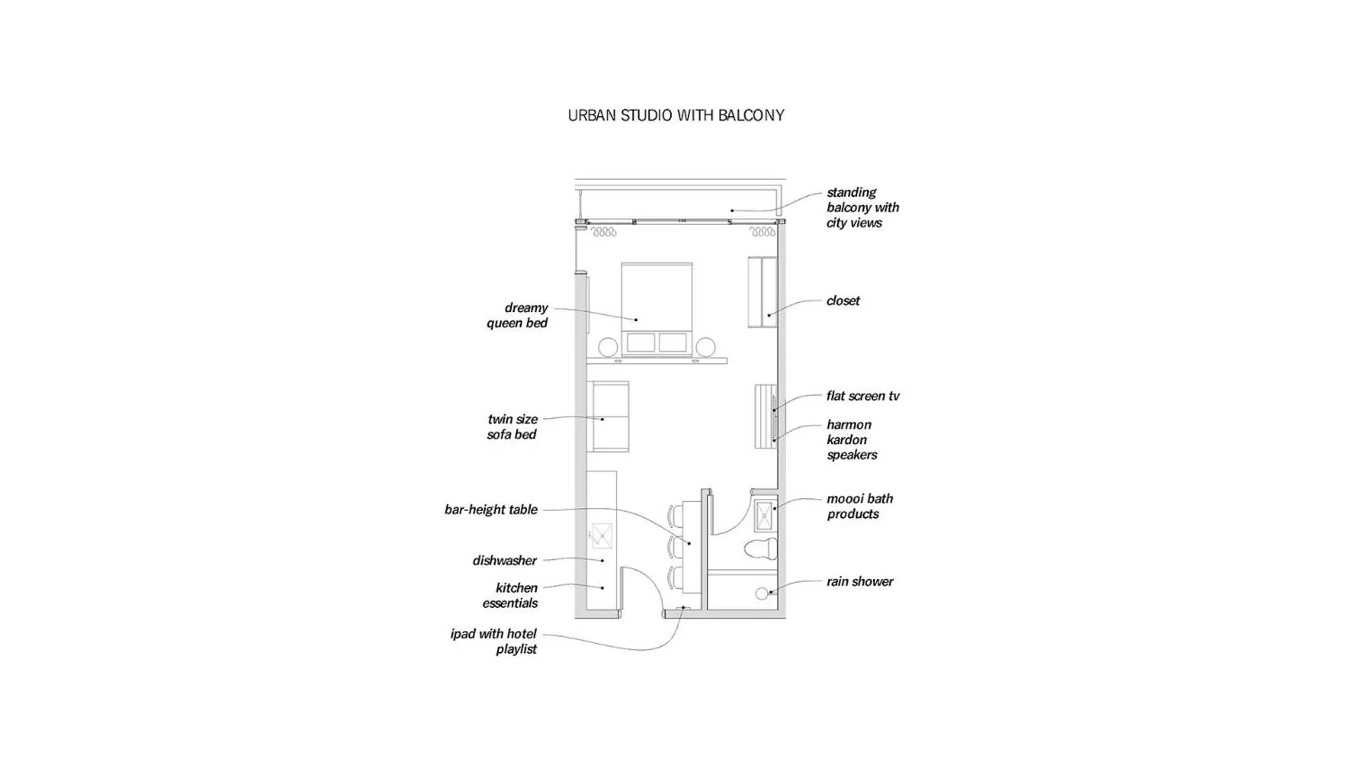 Bedroom in 6080 Design Hotel by Eskape Collection