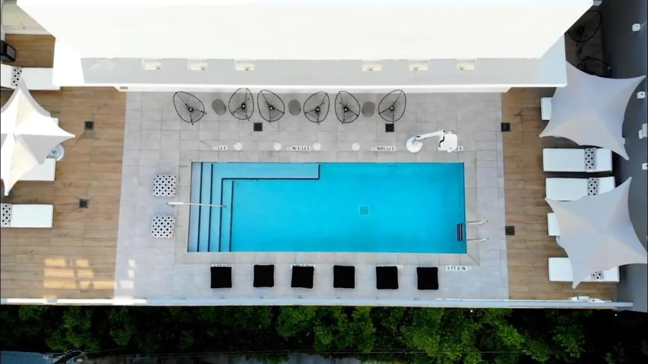 Swimming pool in 6080 Design Hotel by Eskape Collection