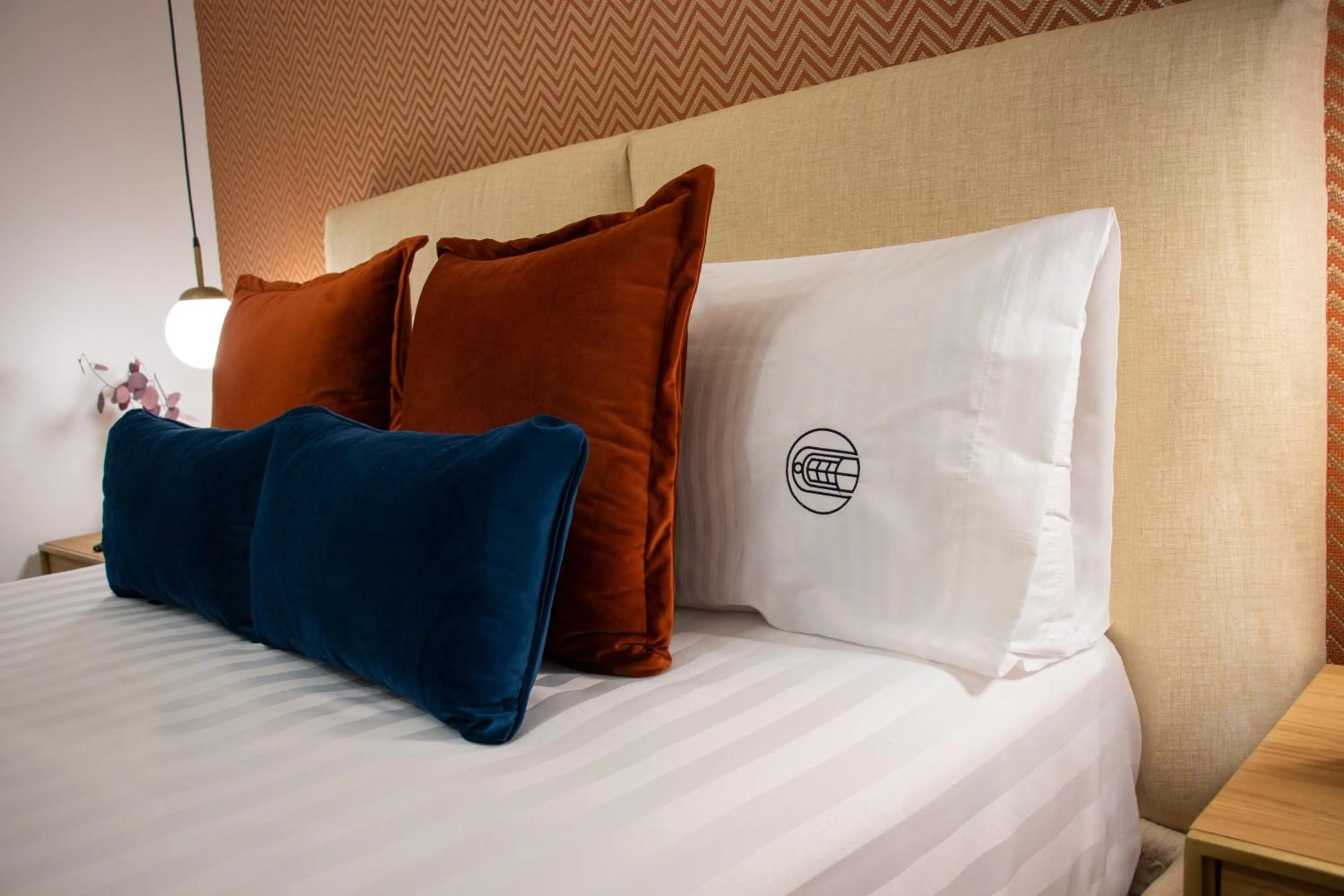 Bed in Hotel Roma 191