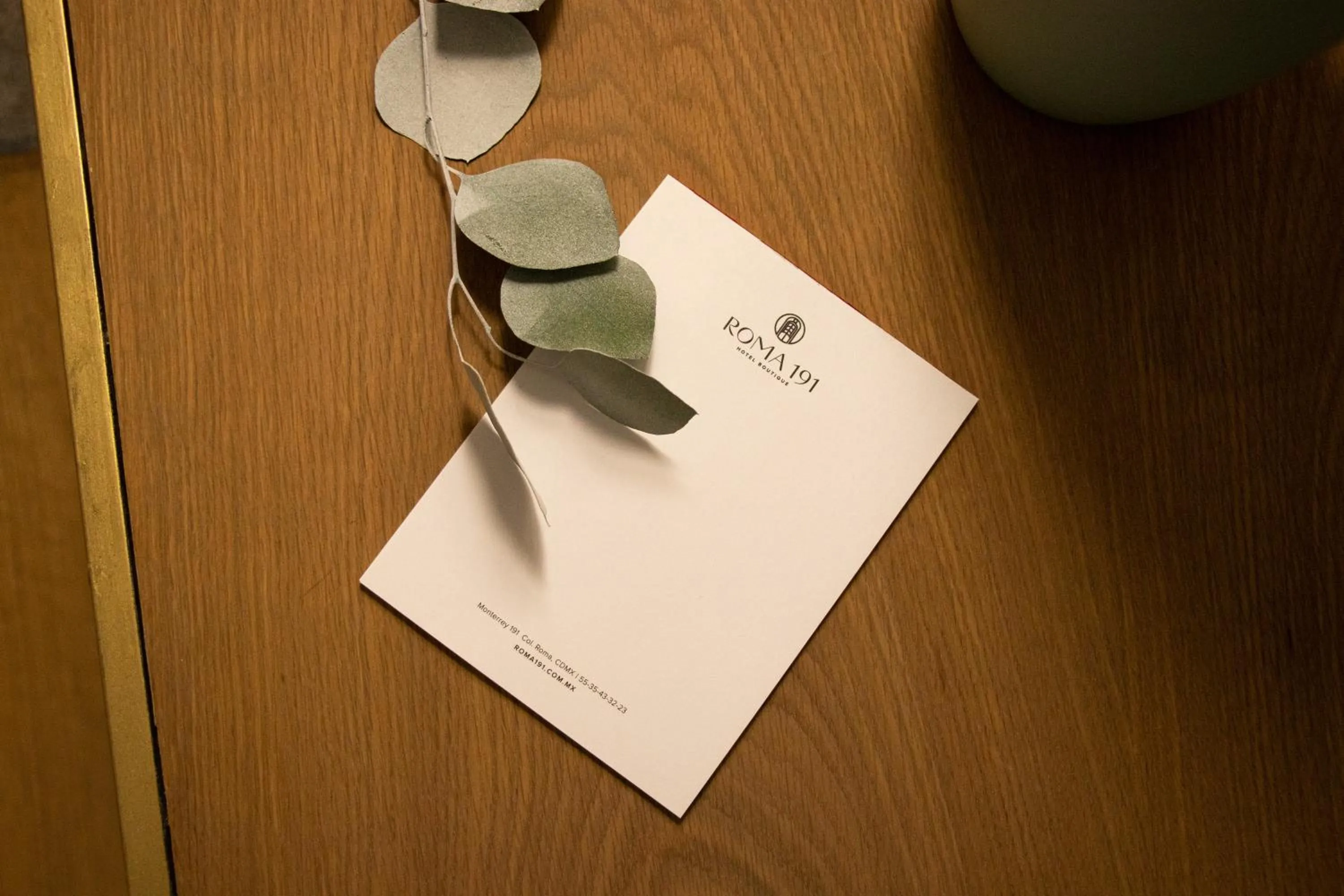 Decorative detail in Hotel Roma 191