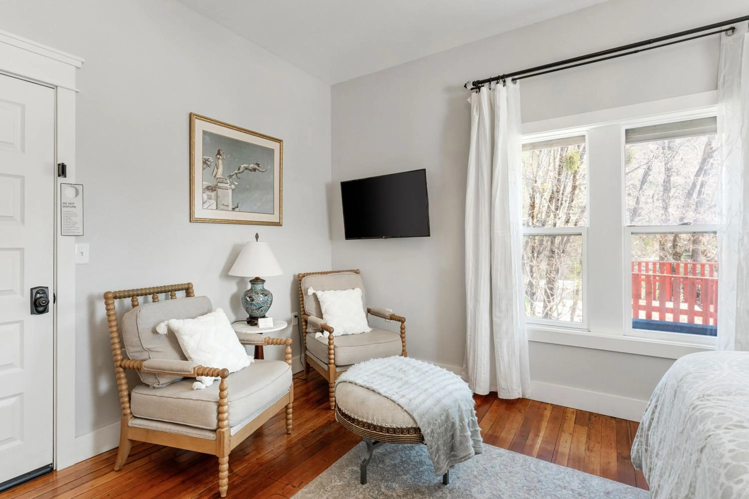 Bed in Mossbrae Hotel