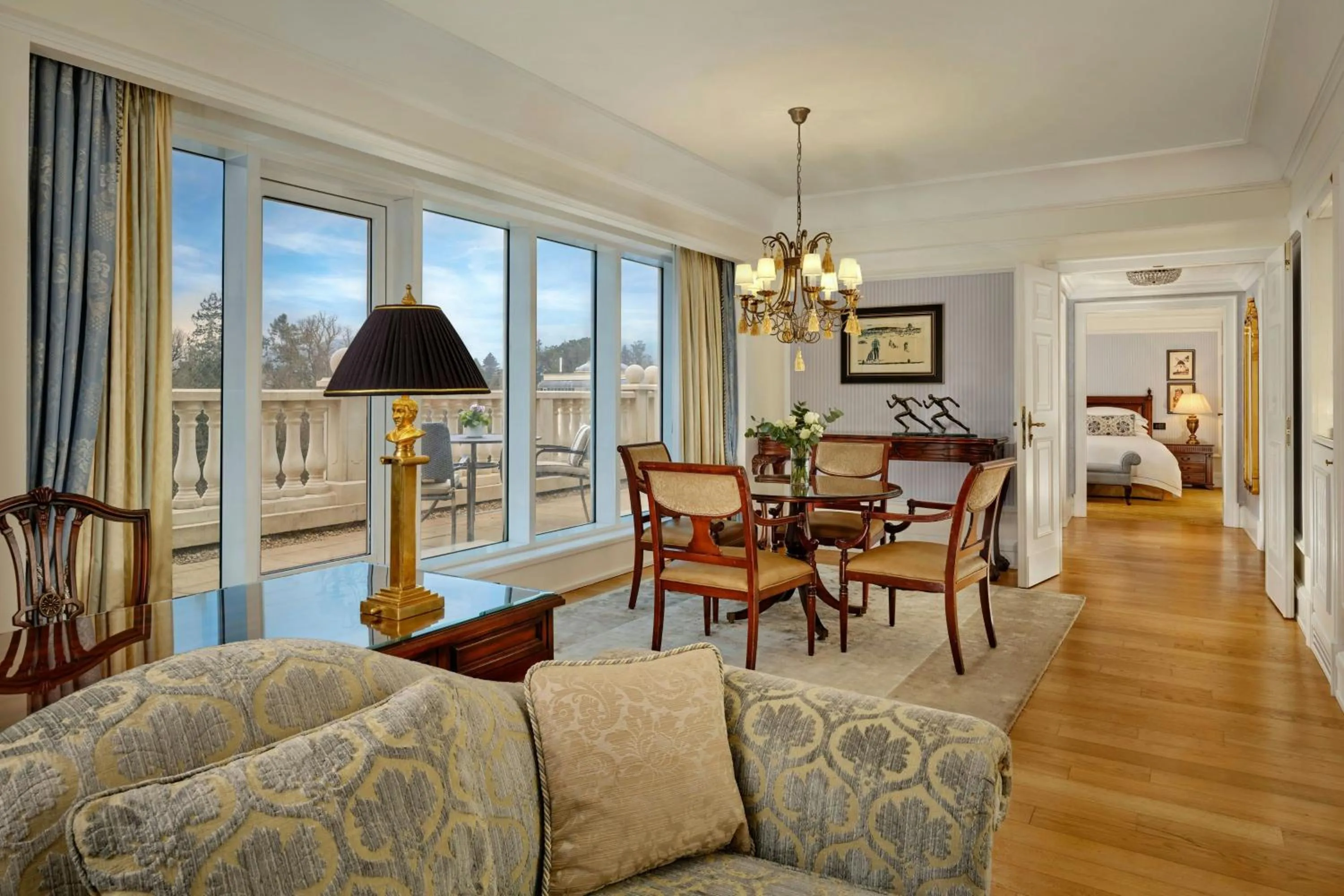 Living room in Powerscourt Hotel, Autograph Collection