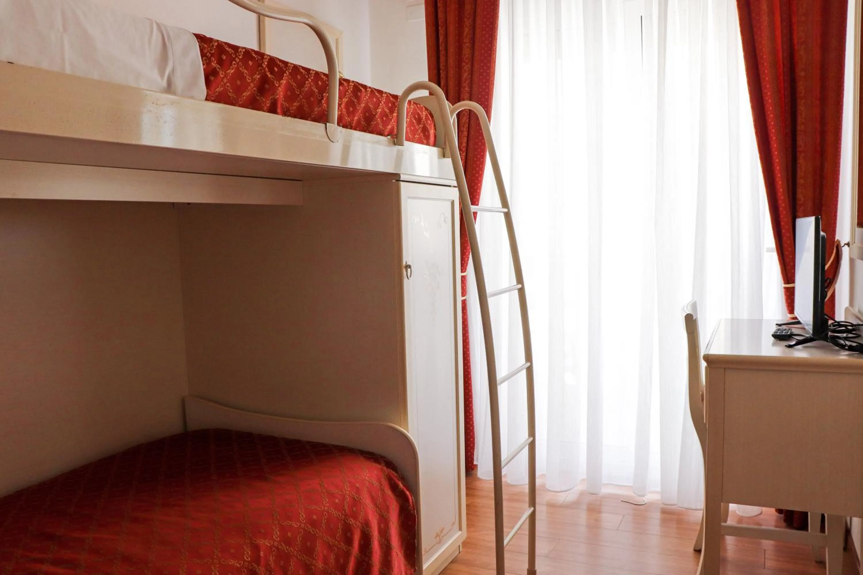 Bed in Hotel Principe