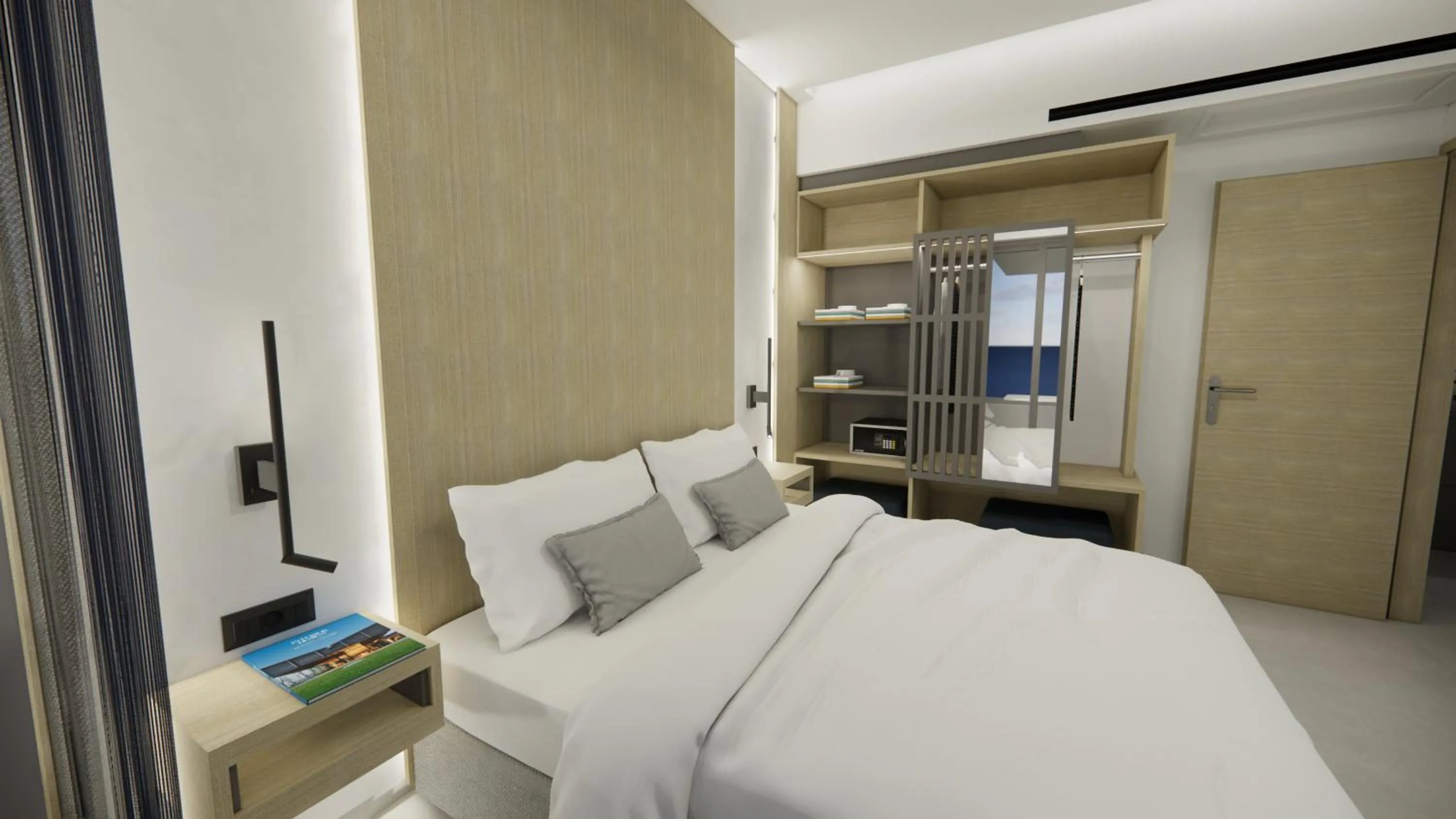 Bed in Oscar Suites & Village