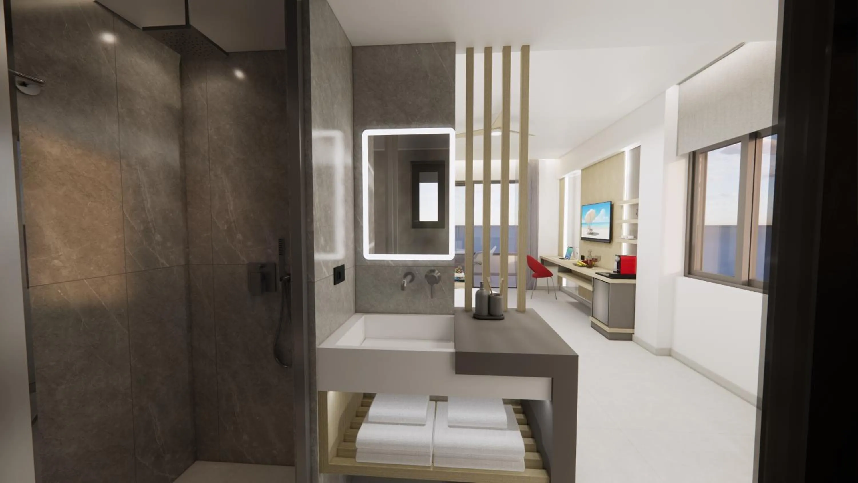 Bathroom in Oscar Suites & Village