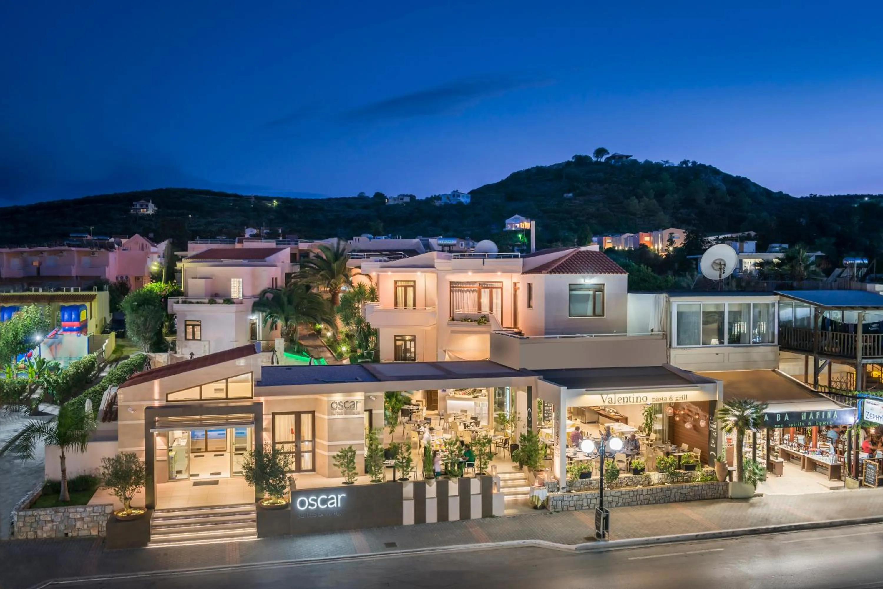 Street view in Oscar Suites & Village