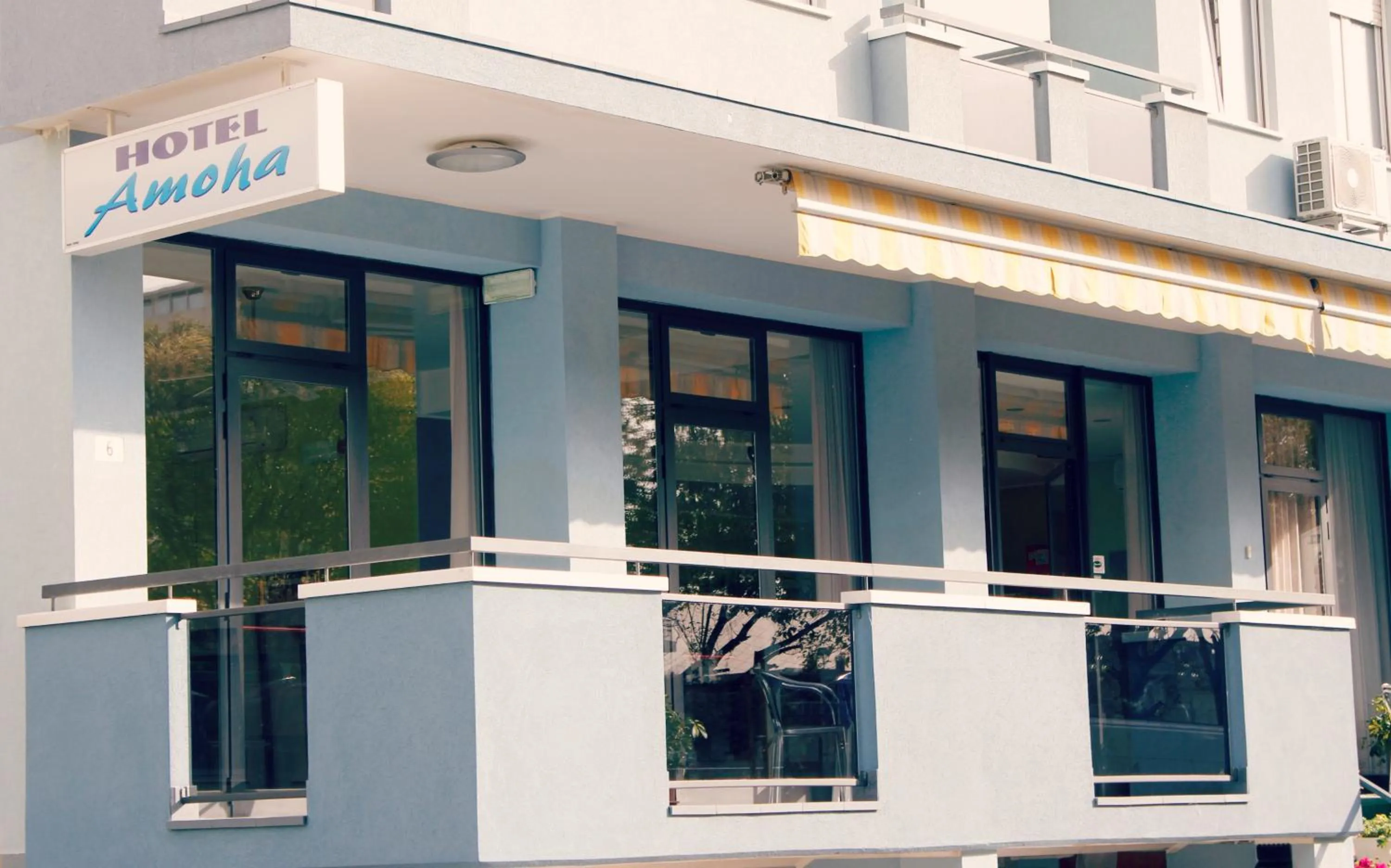 Facade/entrance in Hotel Amoha