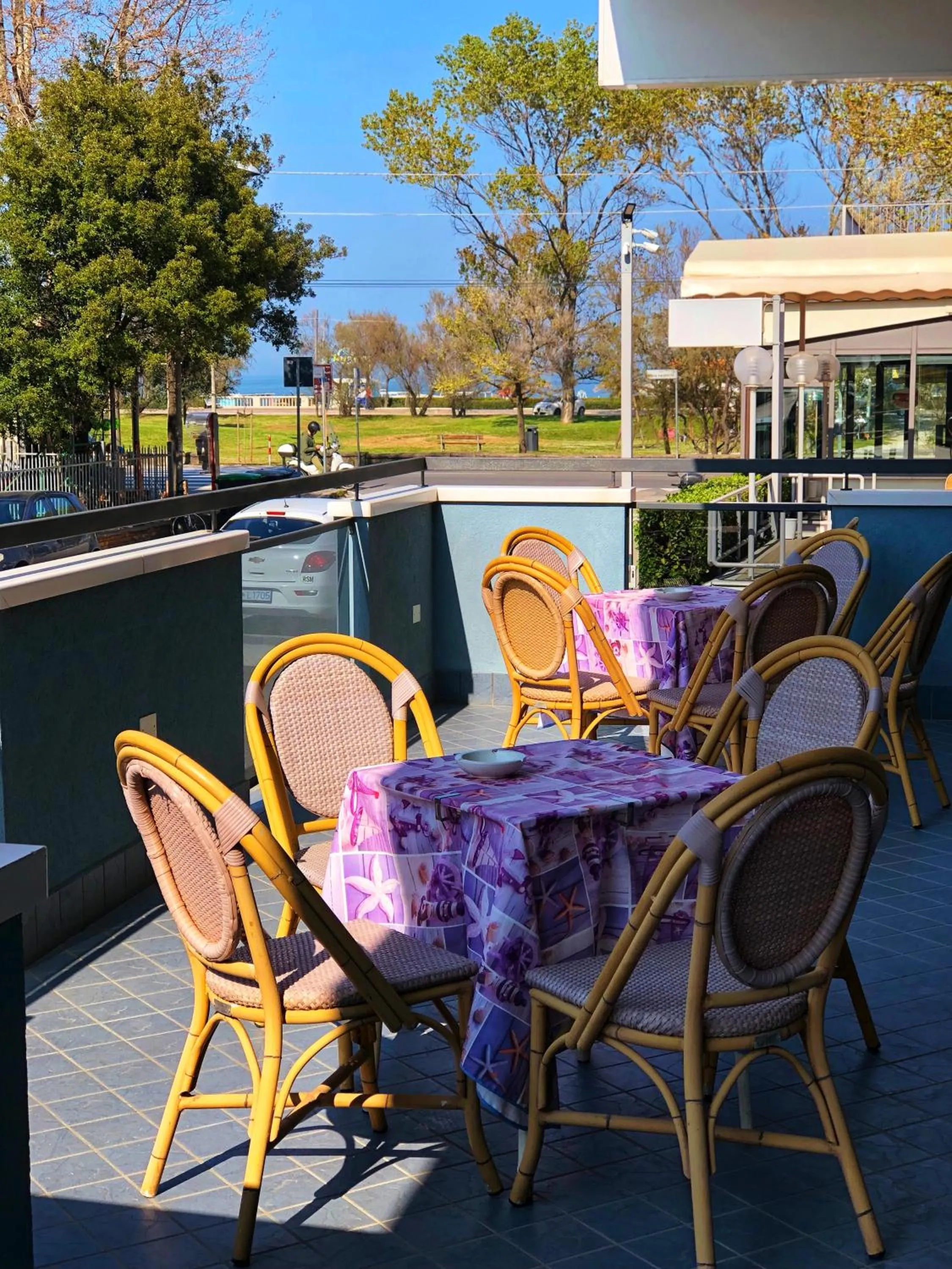 Balcony/Terrace in Hotel Amoha