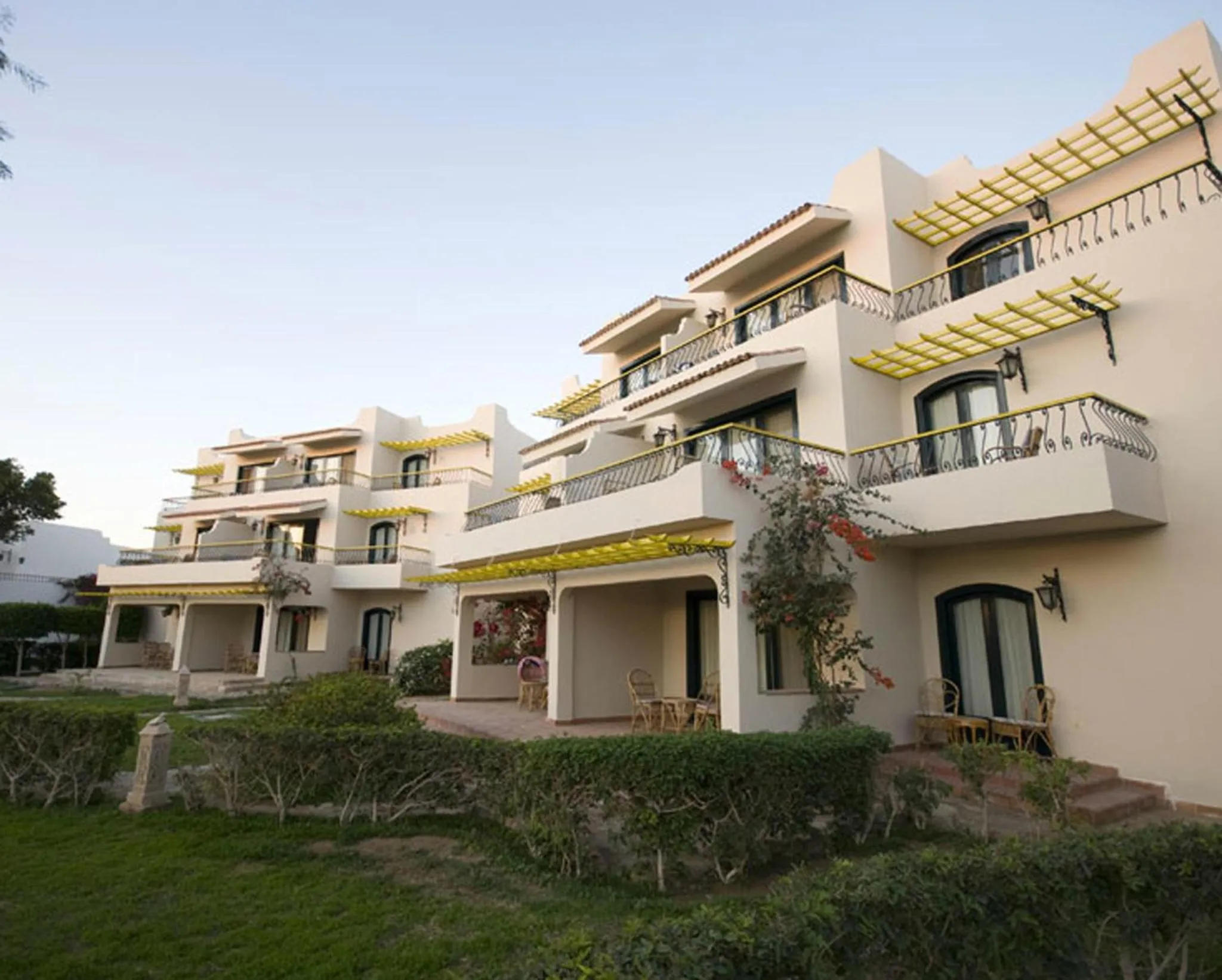 Facade/entrance in Lotus Bay Resort